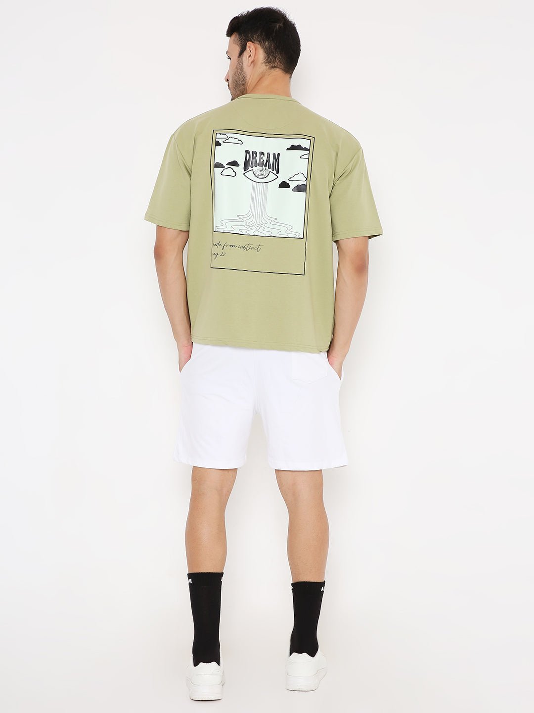 Oversized T-shirt - Pista Inverted Polaroid