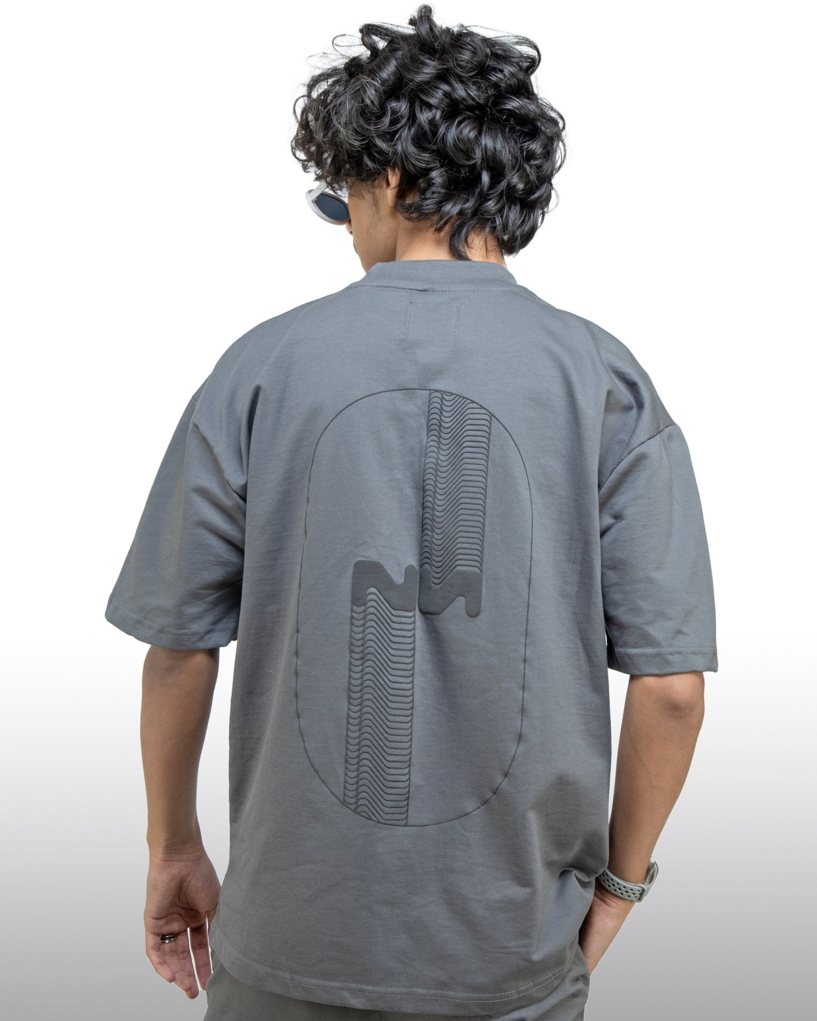 Grey Oversized T-shirts