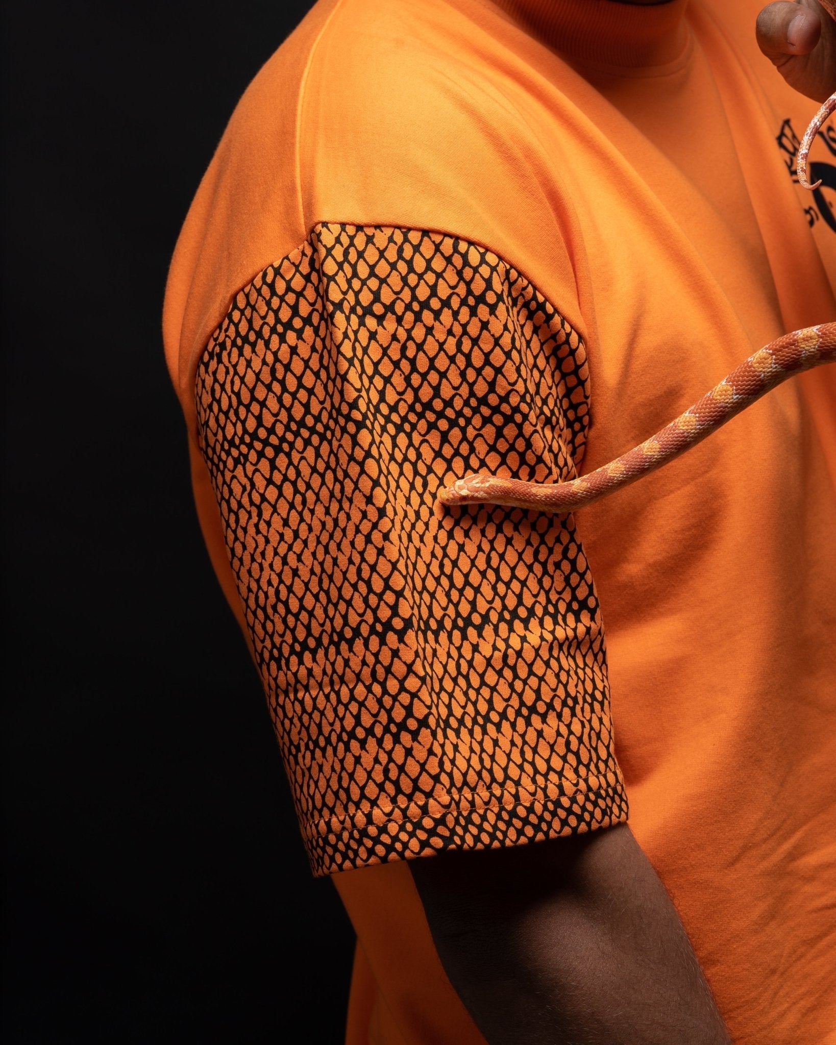 Orange Oversized T-shirts
