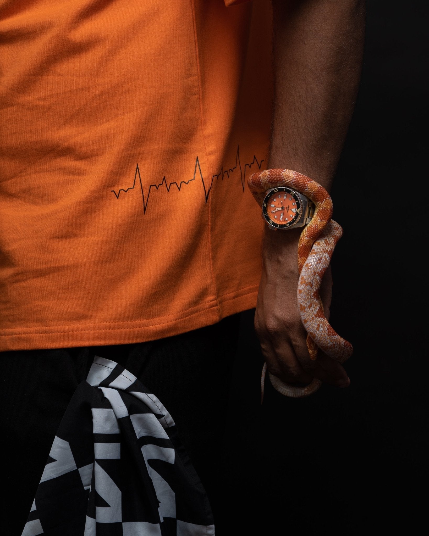 Orange Oversized T-shirts
