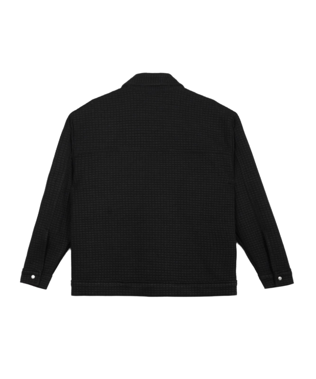 BLACK QUILTED JACKET