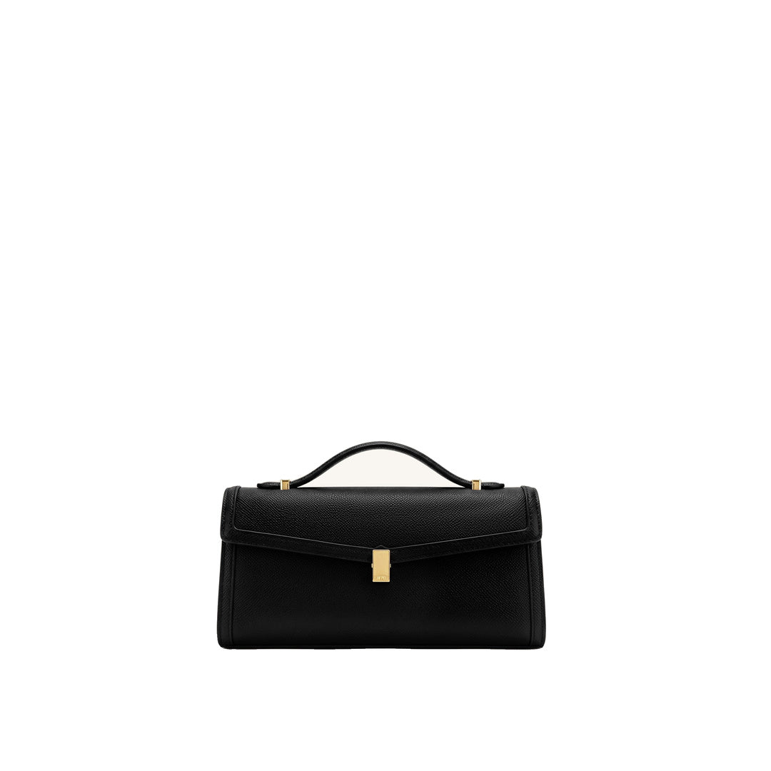 JW PEI Delphine Saffiano Top Handle Bag - Black