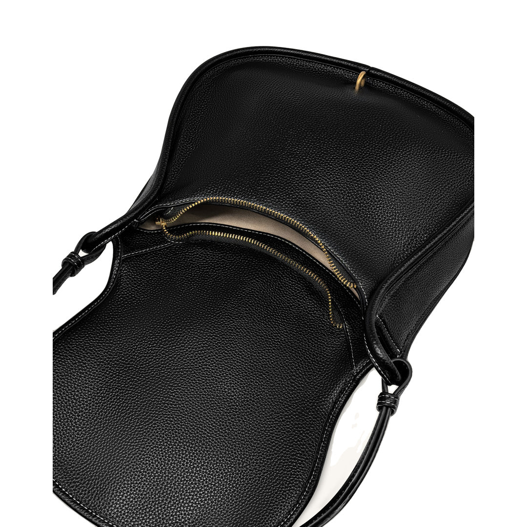 JW PEI Arla Small Hobo Bag - Black Pebbled