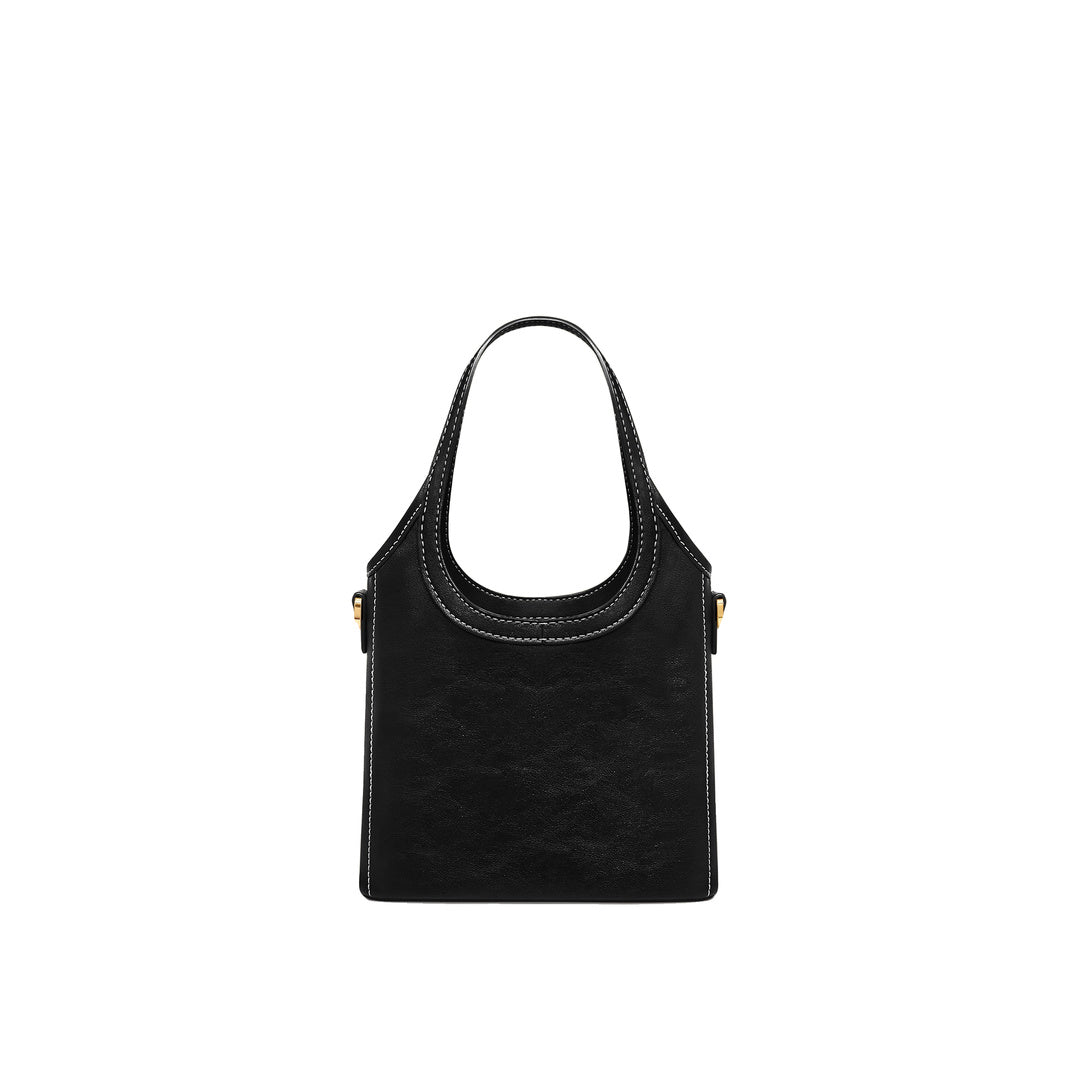 JW PEI Brooke Mini Belted Embellished Top Handle Bag - Black
