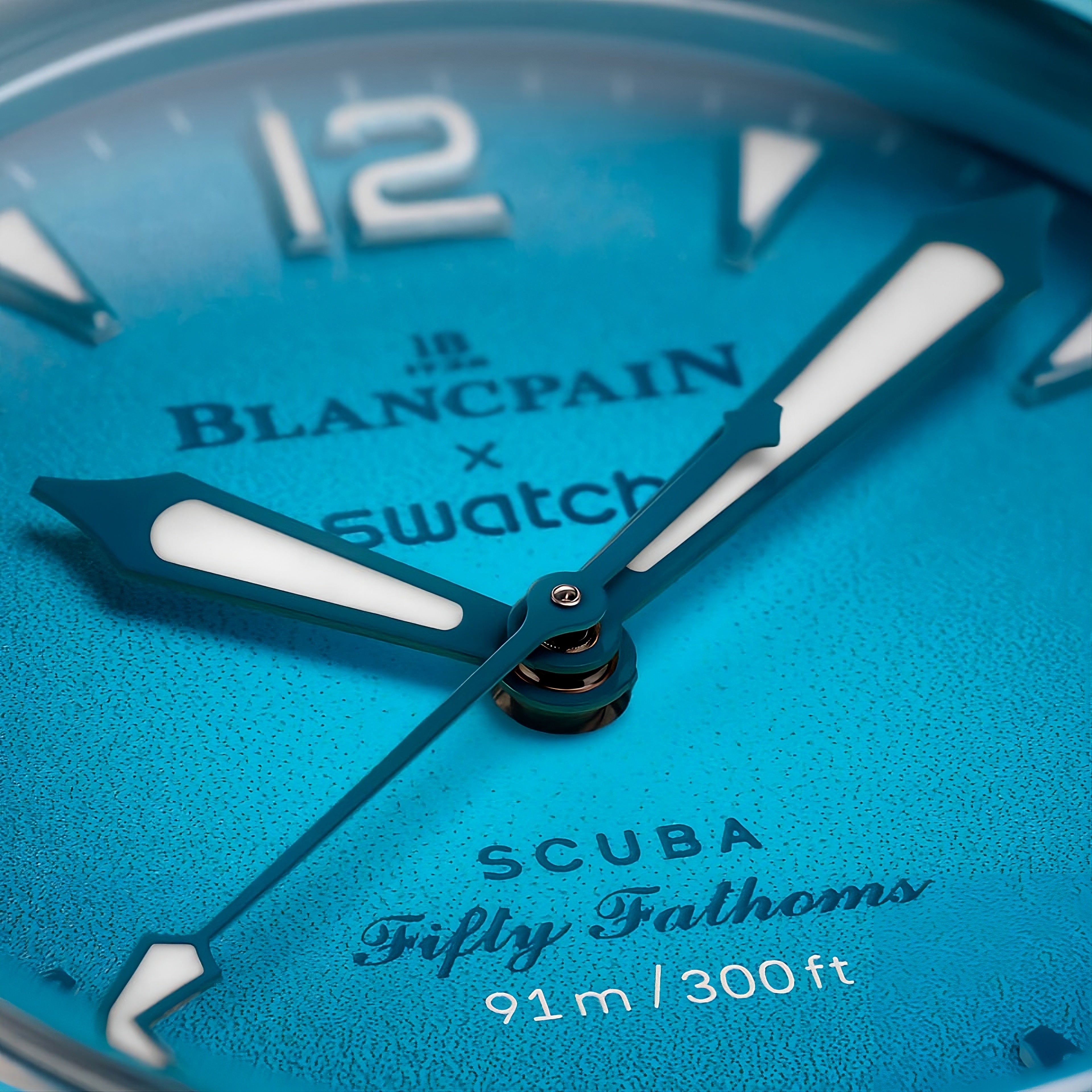 Swatch x Blancpain Bioceramic Scuba Fifty Fathoms BLUE LAGOON