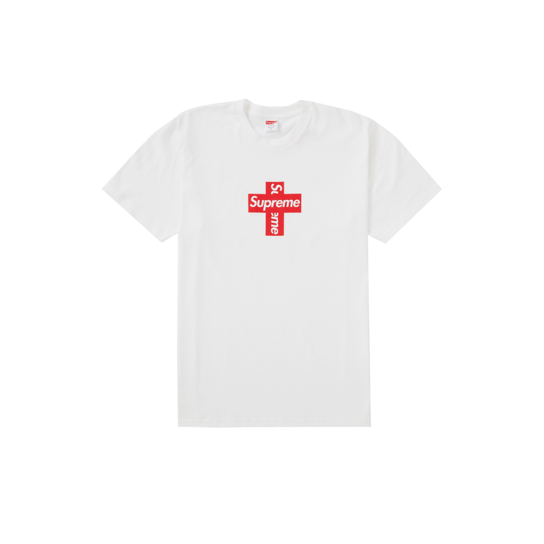 Supreme Cross Box Logo Tee White