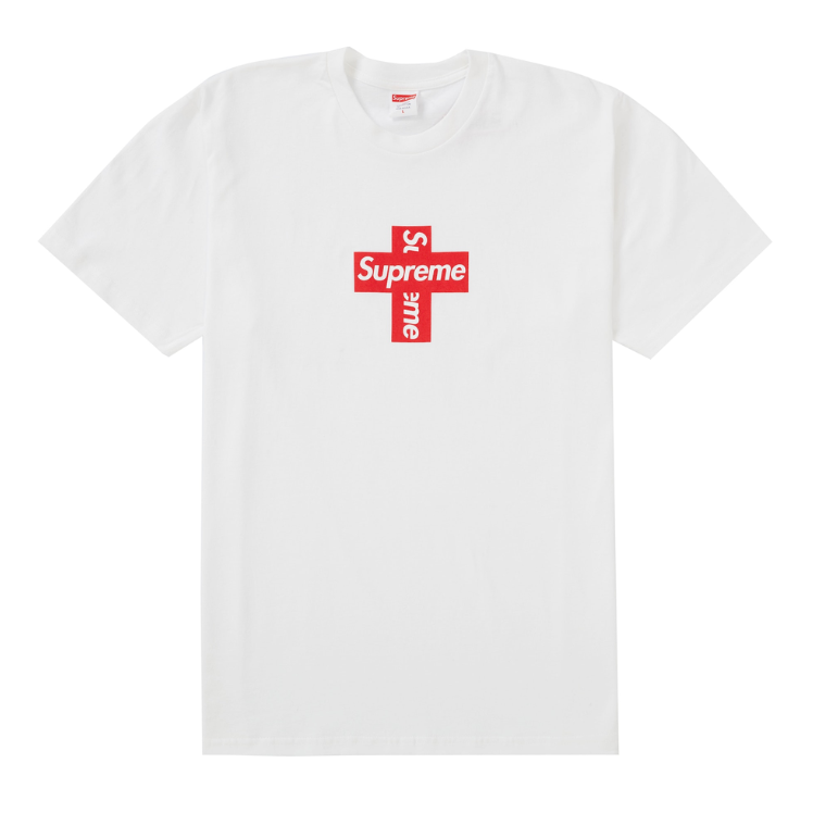 Supreme Cross Box Logo Tee White