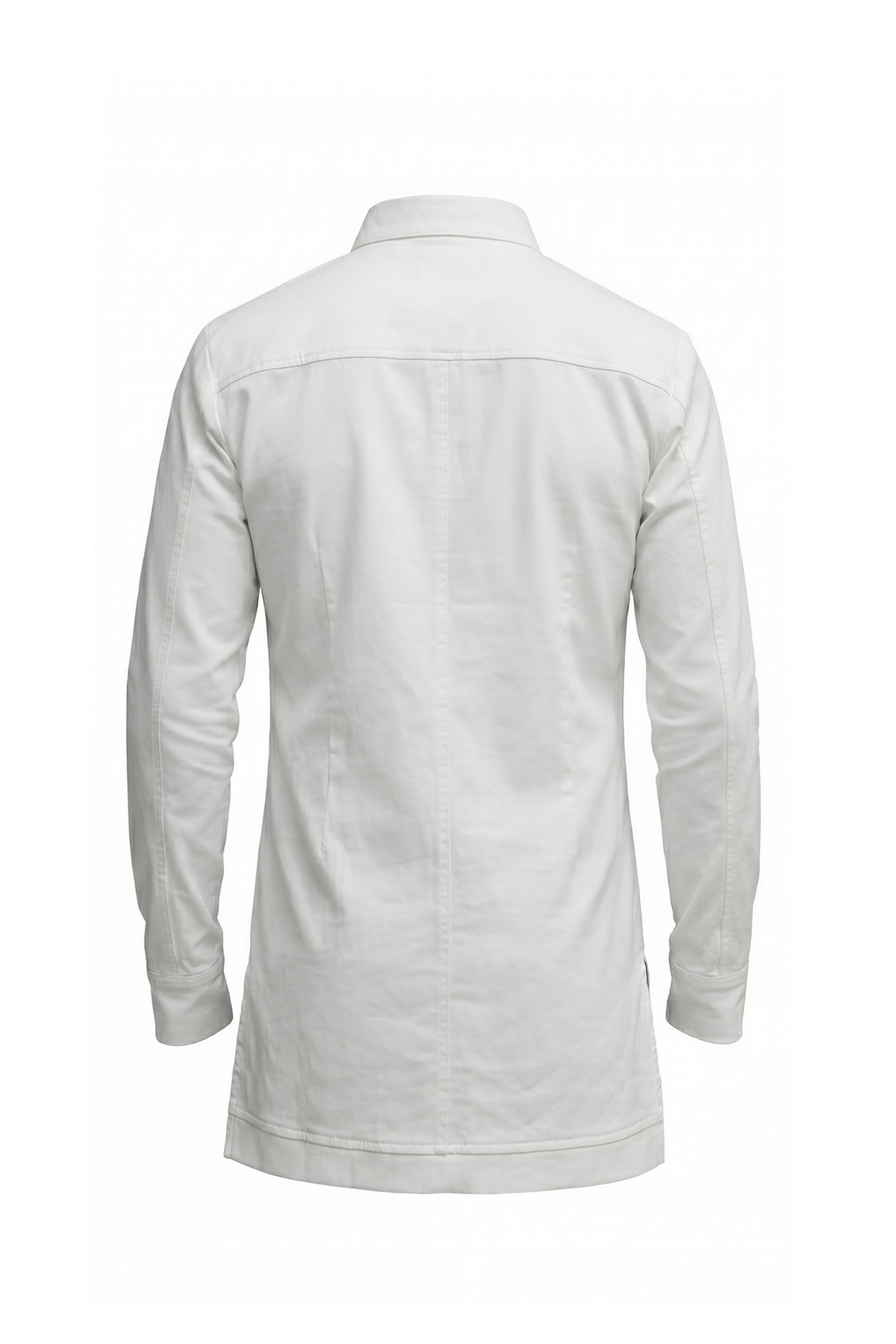 White Zippered Kurta