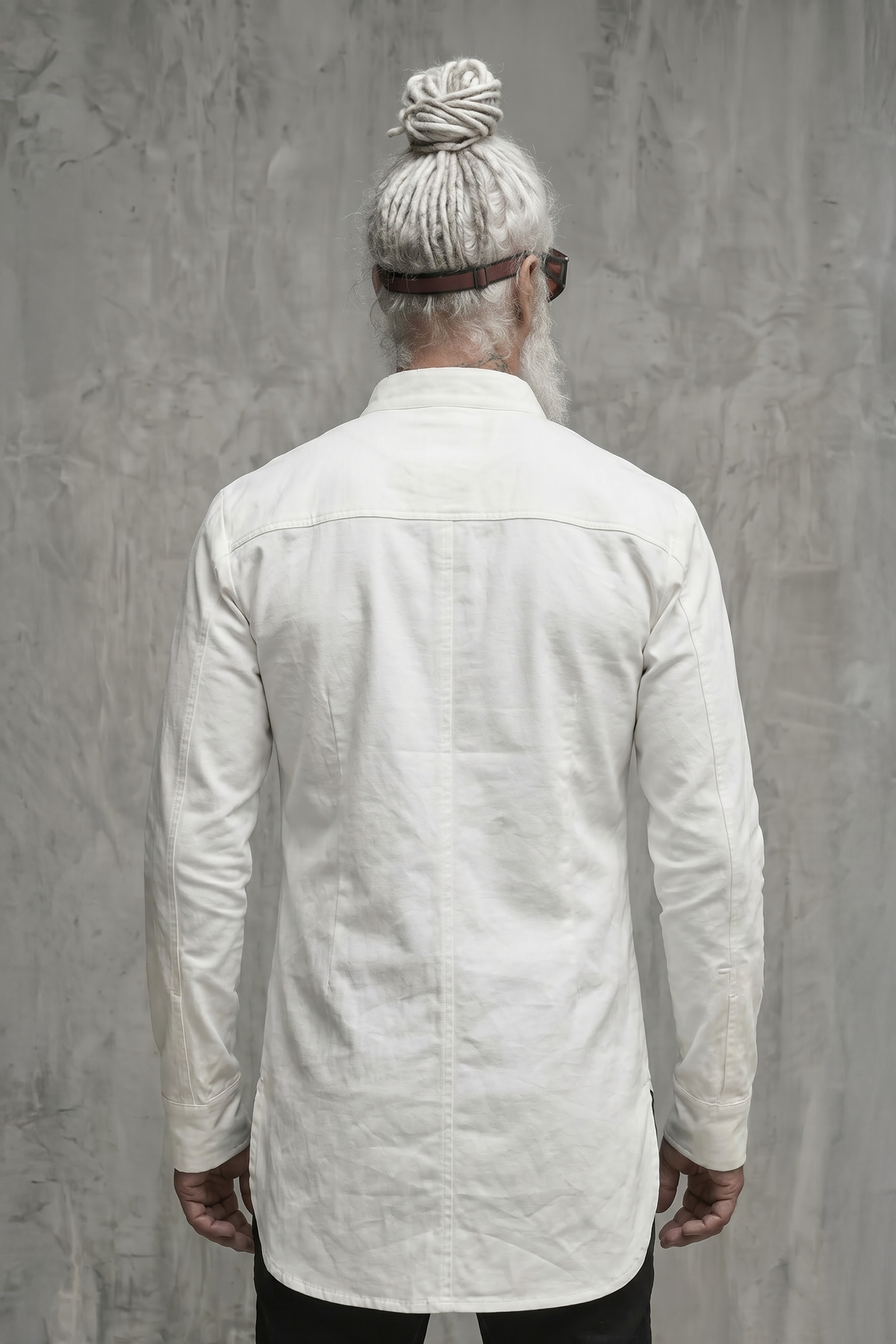 White Zippered Kurta