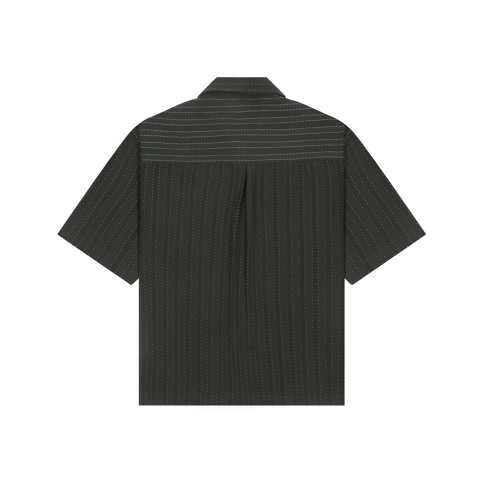 PINSTRIPE CUBAN SHIRT