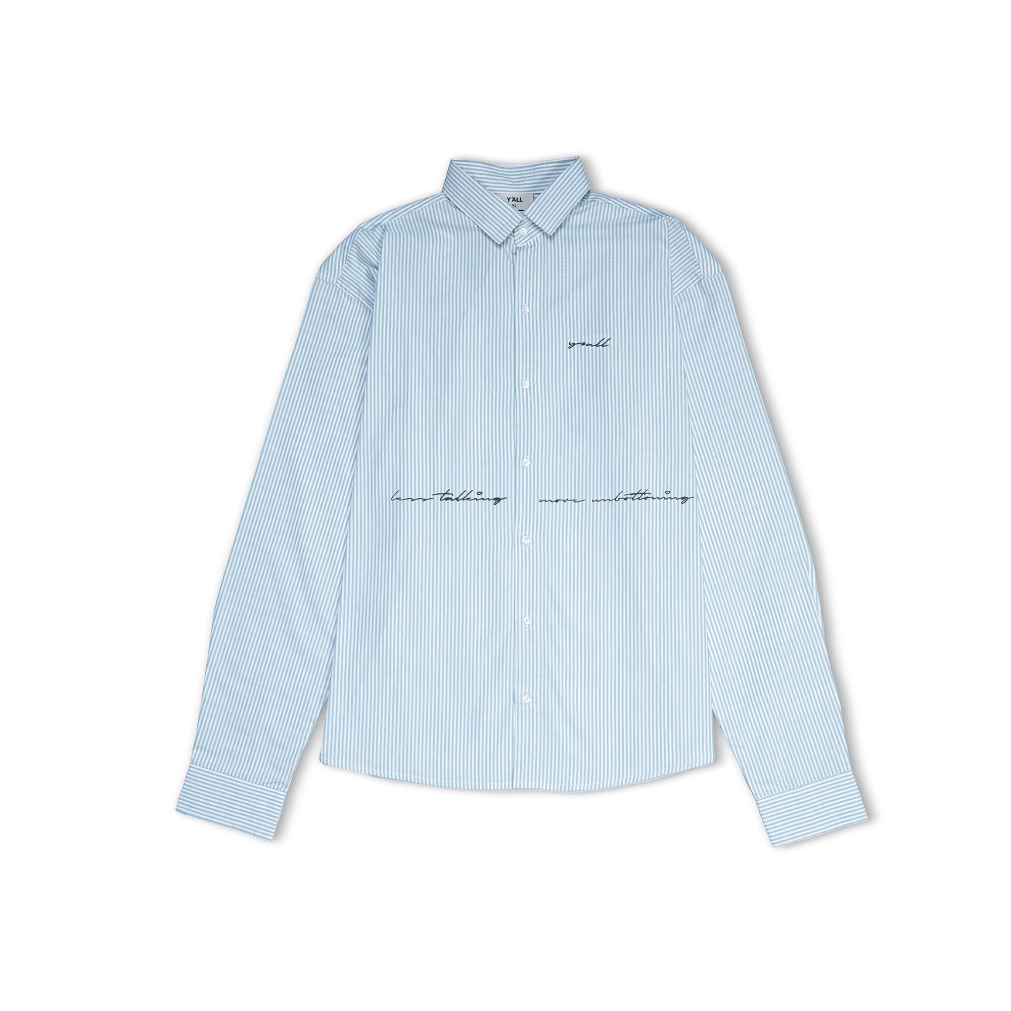 Talk in Line - Pinstripe Shirt