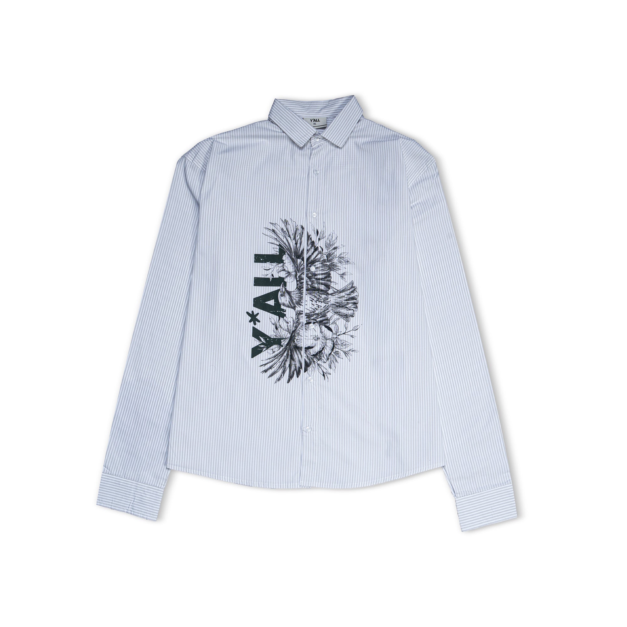 Overlay - Grey Pinstripes