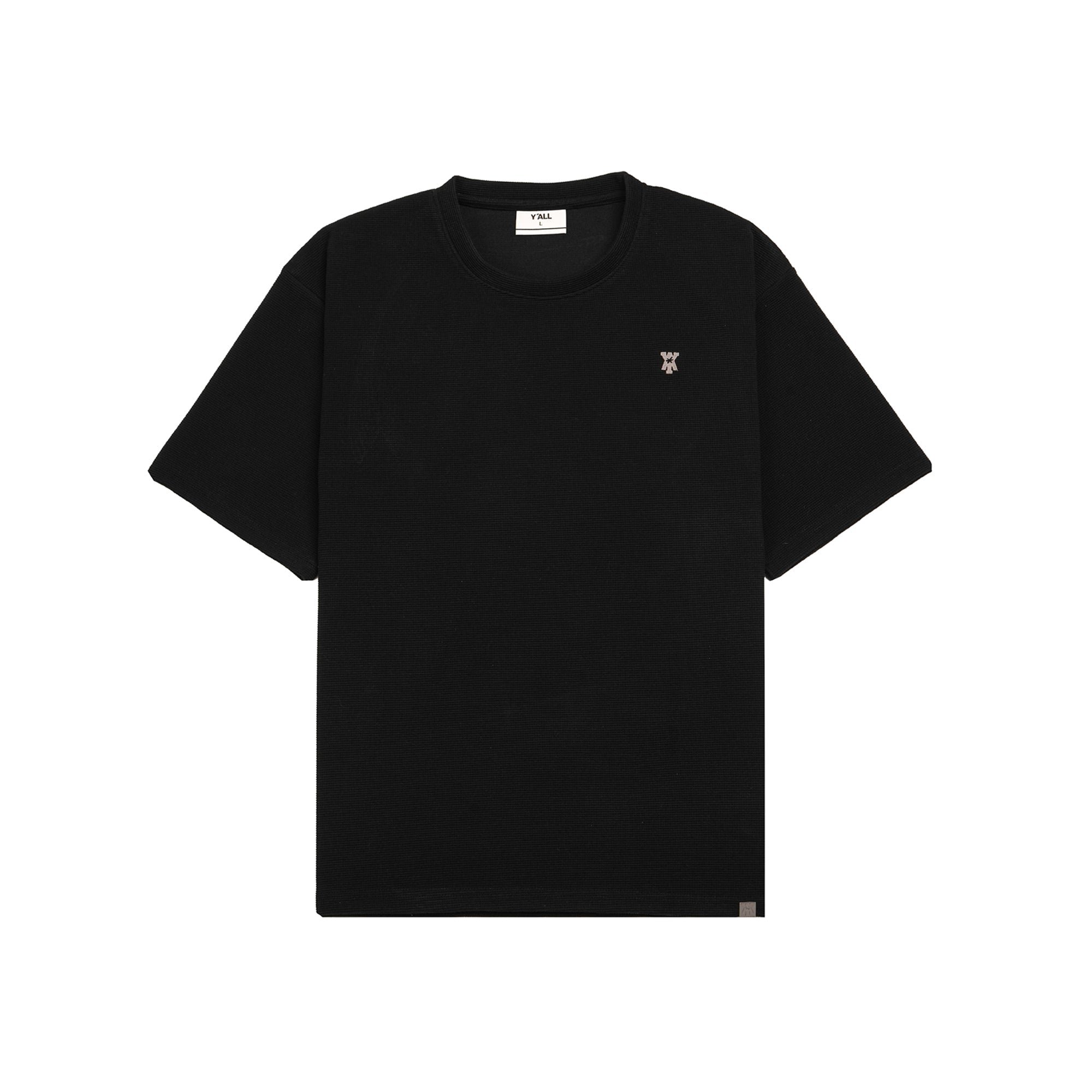 Waffle T Shirt - Black