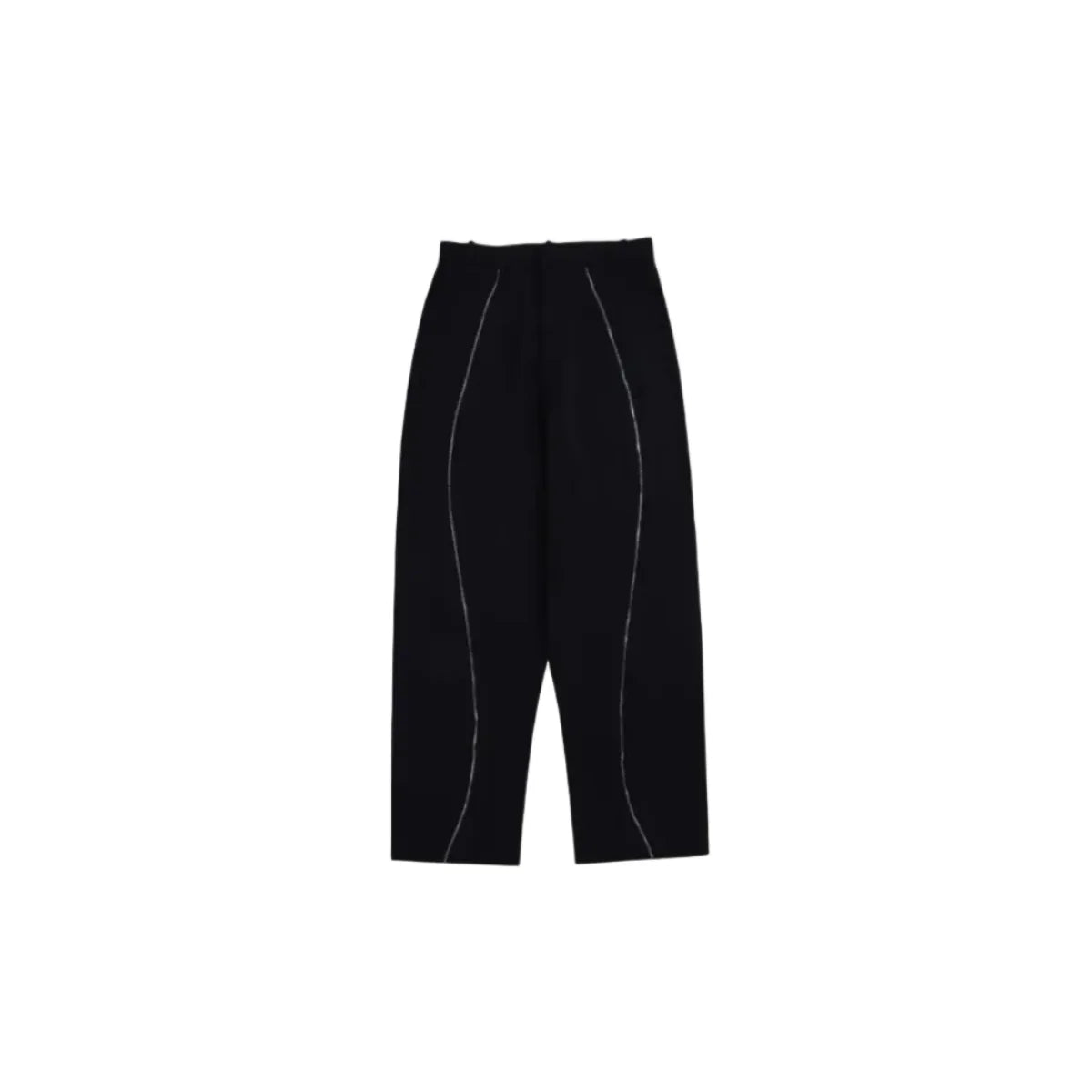 zipper pants front view