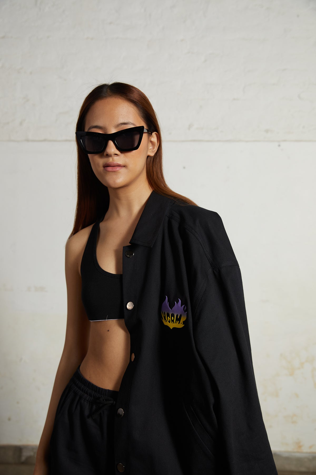 'Your Gram Sucks' Cotton Twill Shacket