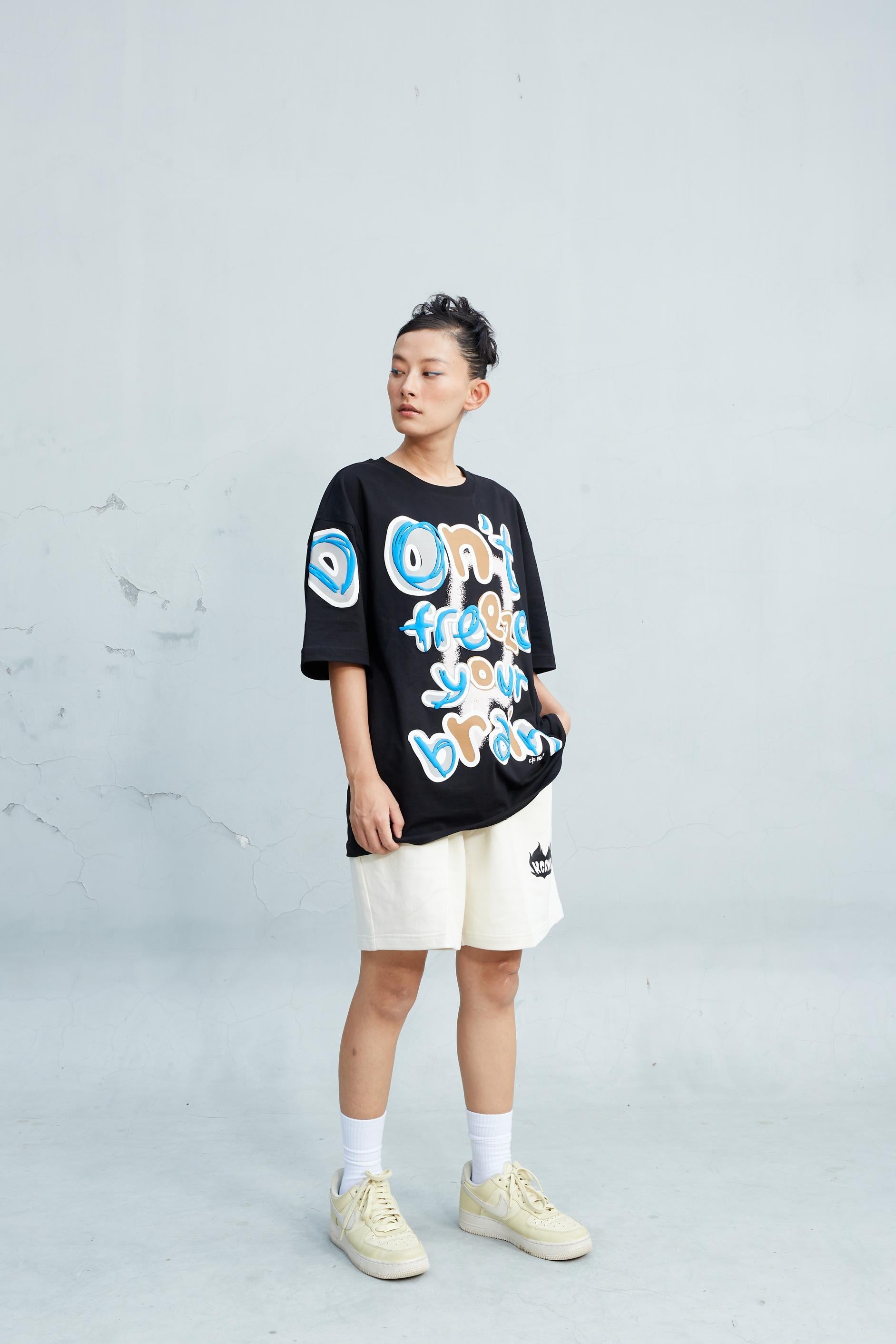 'DON'T FREEZE YOUR BRAIN' TEE