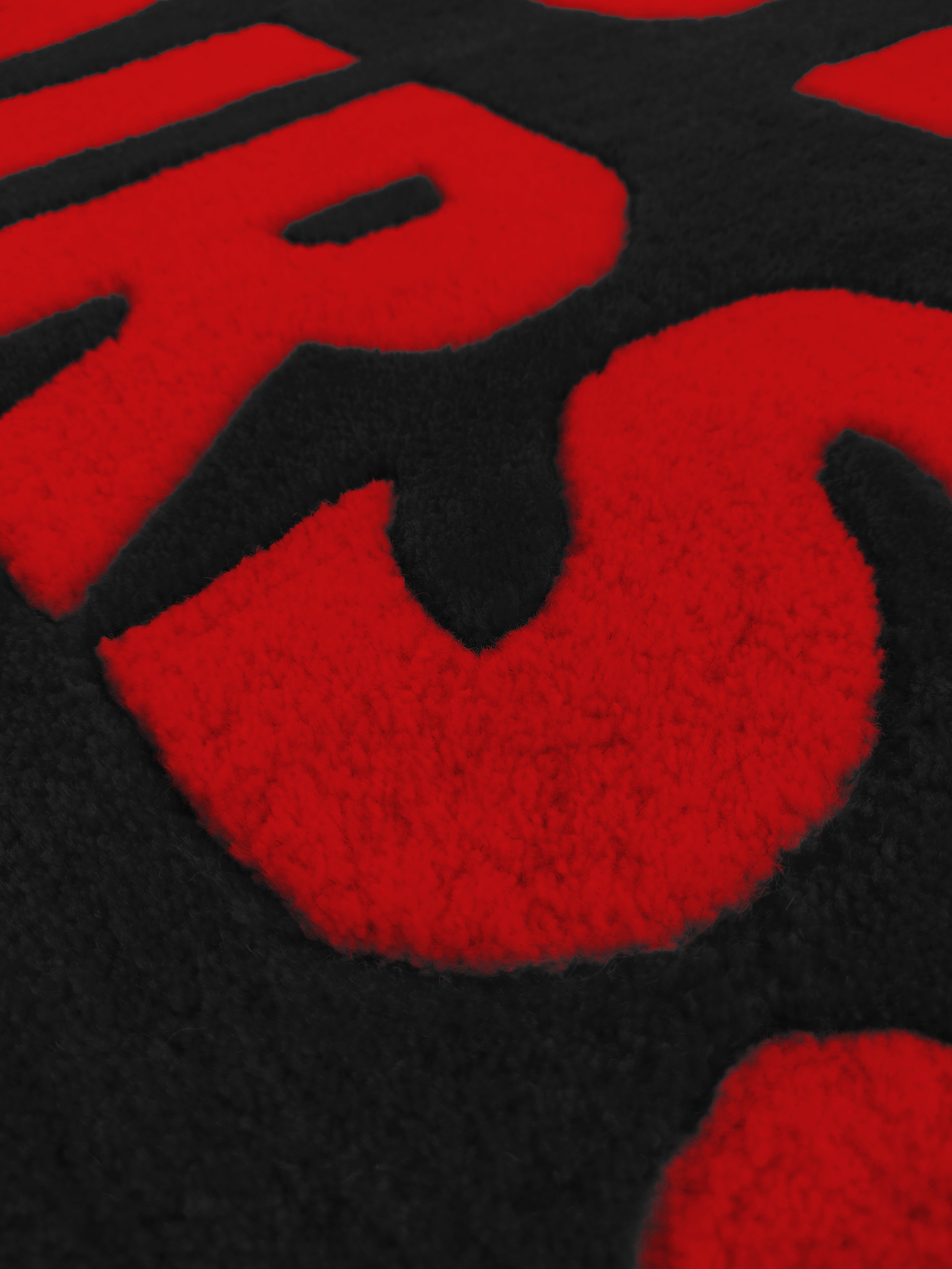 Kiss My Airs (Cherry Cola) Custom Rug