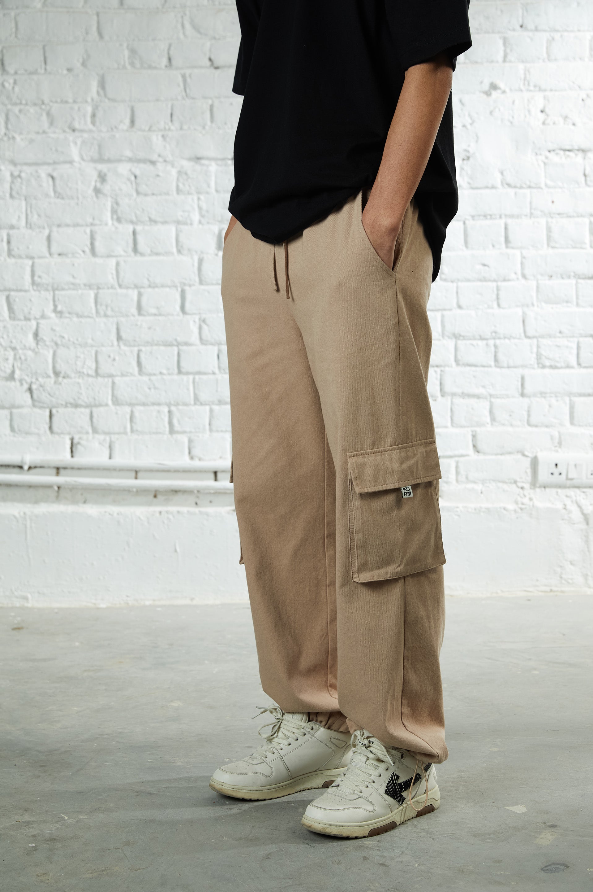 Drawstring Cargo Pants