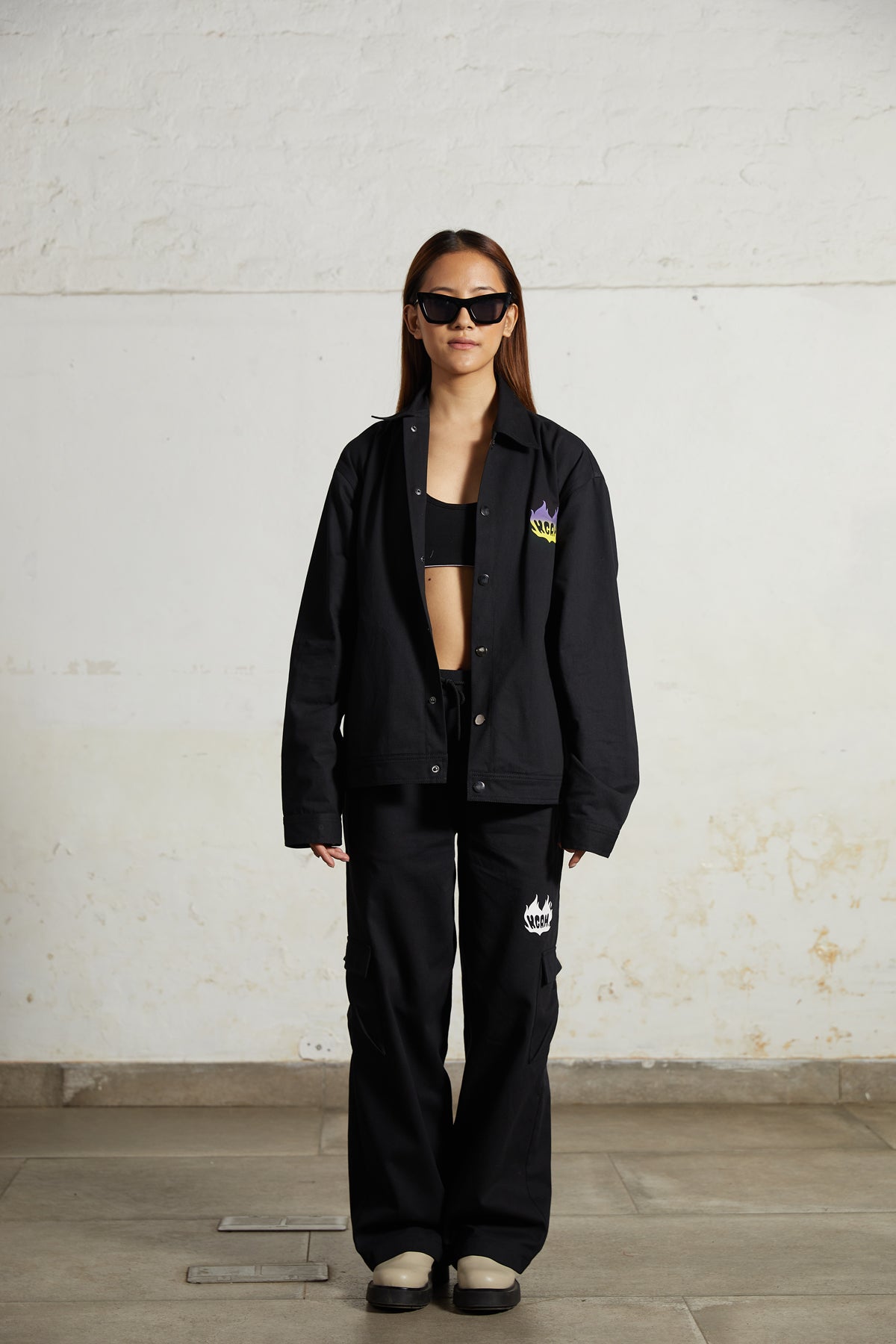 'Your Gram Sucks' Cotton Twill Shacket