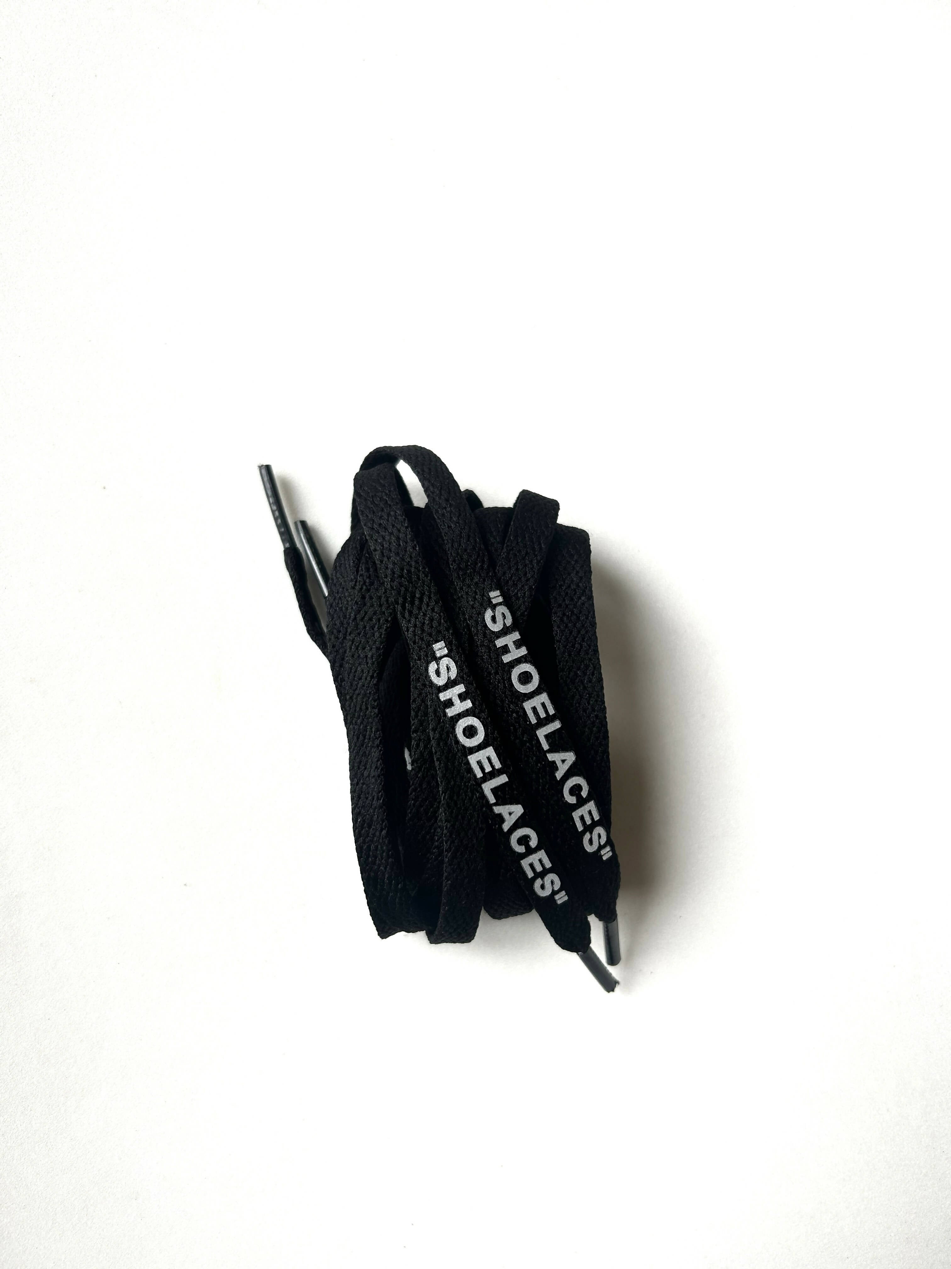 "Shoelaces 3m Reflective" Off-White style flat lace by TGLC