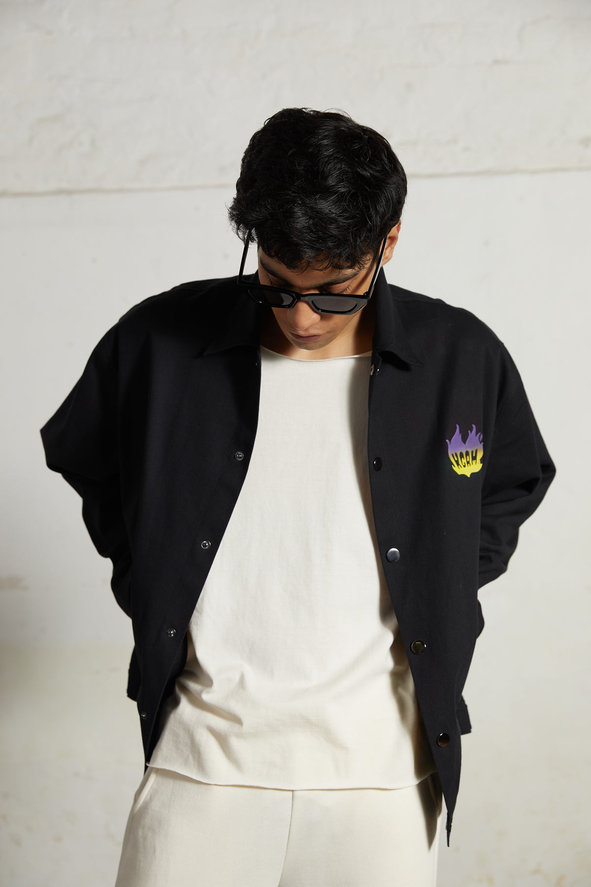 'Your Gram Sucks' Cotton Twill Shacket