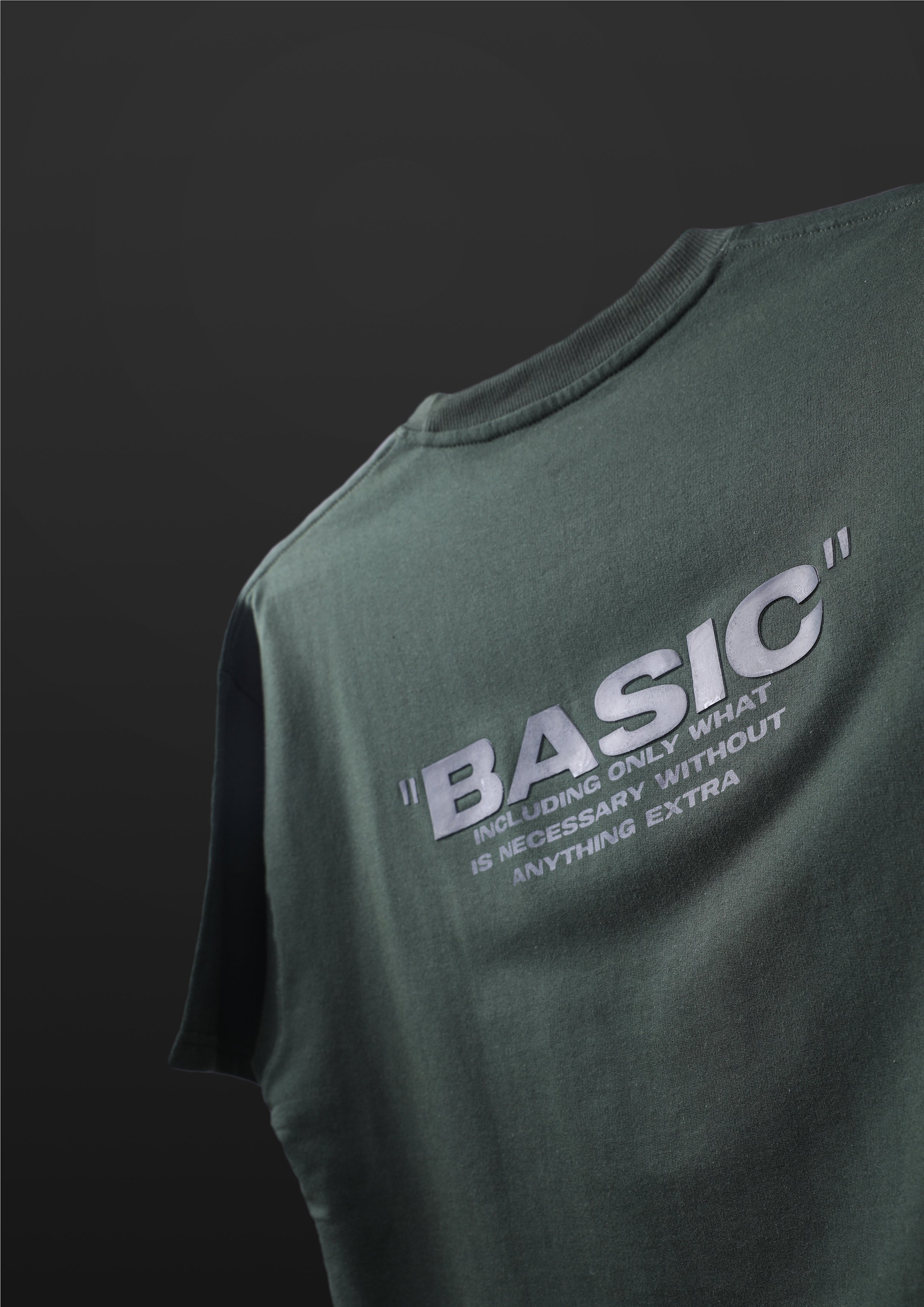 "BASIC" - Military Green