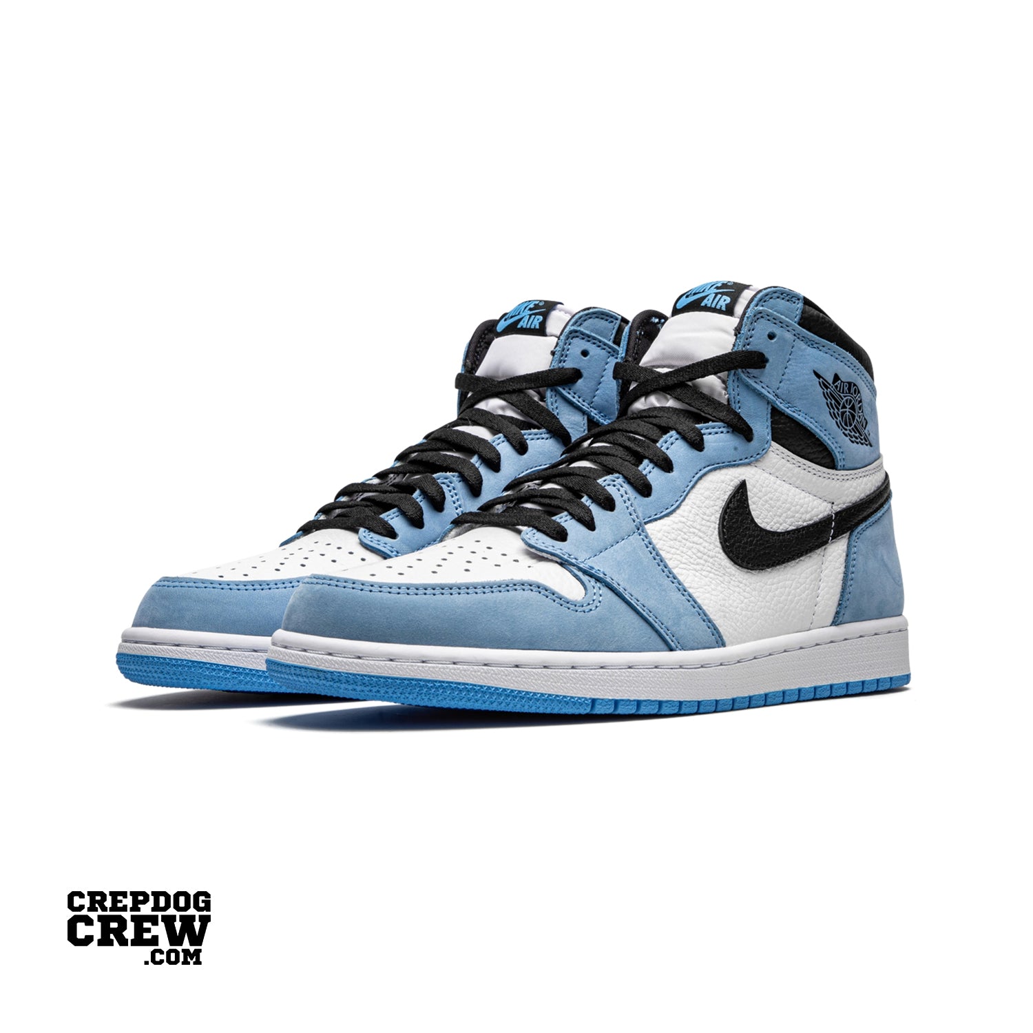 Jordan 1 Retro High White University Blue Black UNC