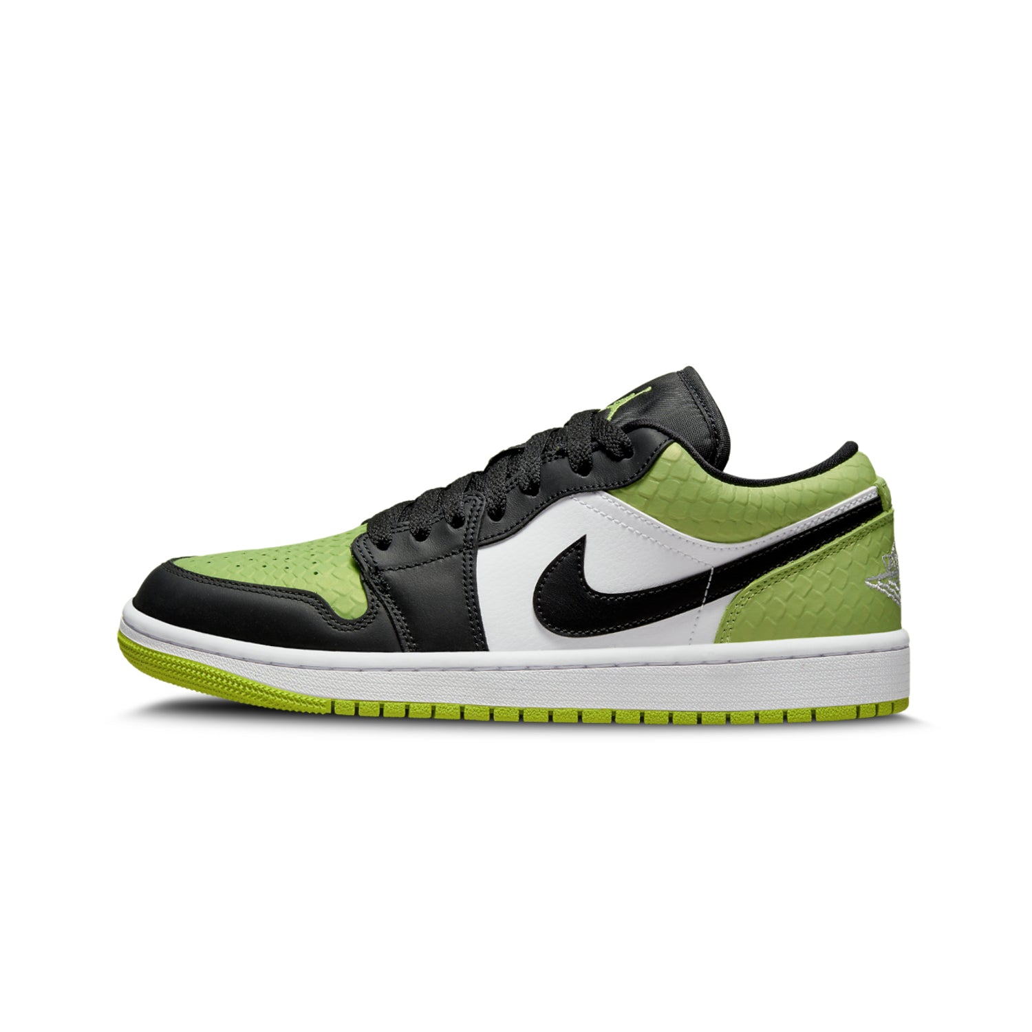 Jordan Low Snakeskin Vivid Green (W) - Main Image