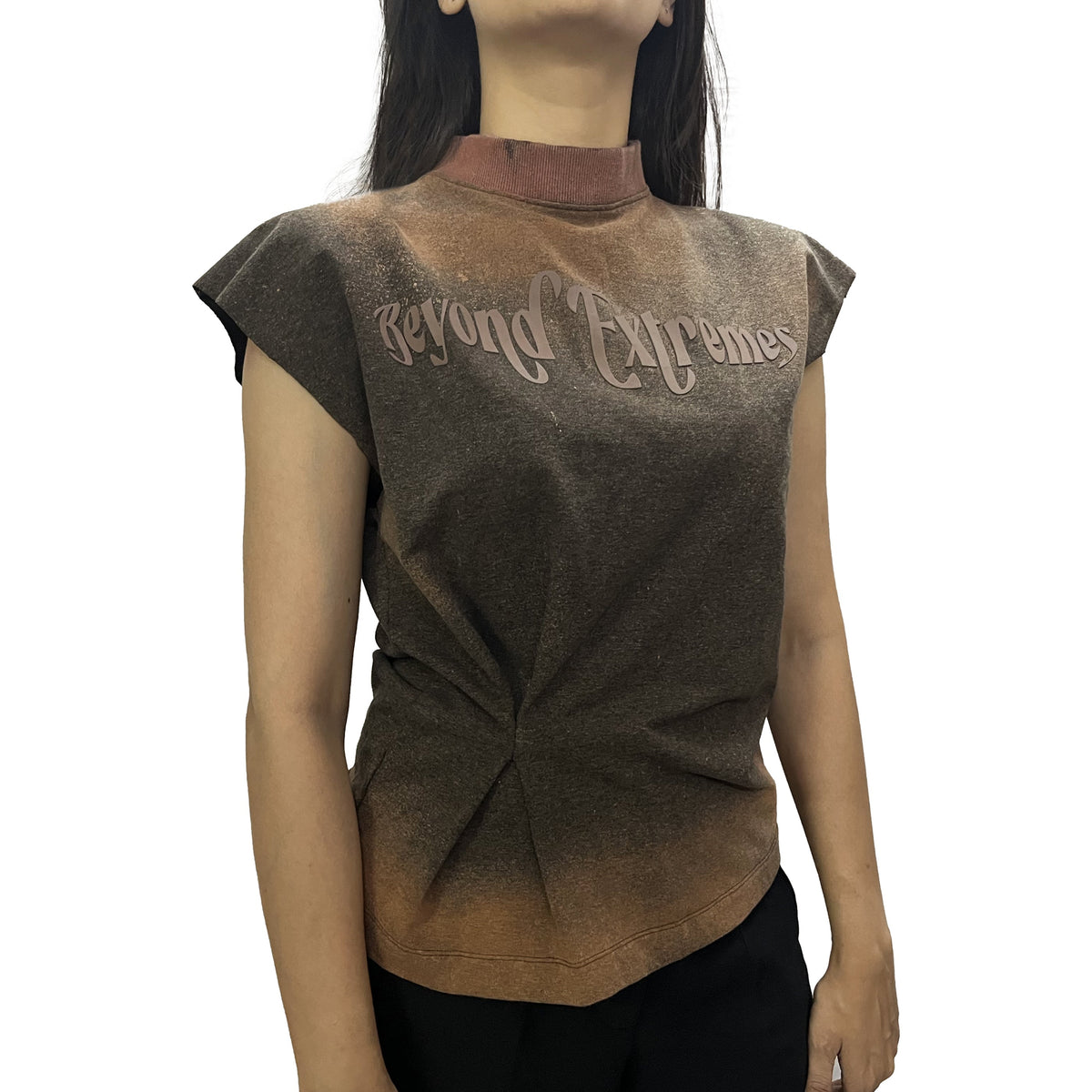 Cinched Top - Brown