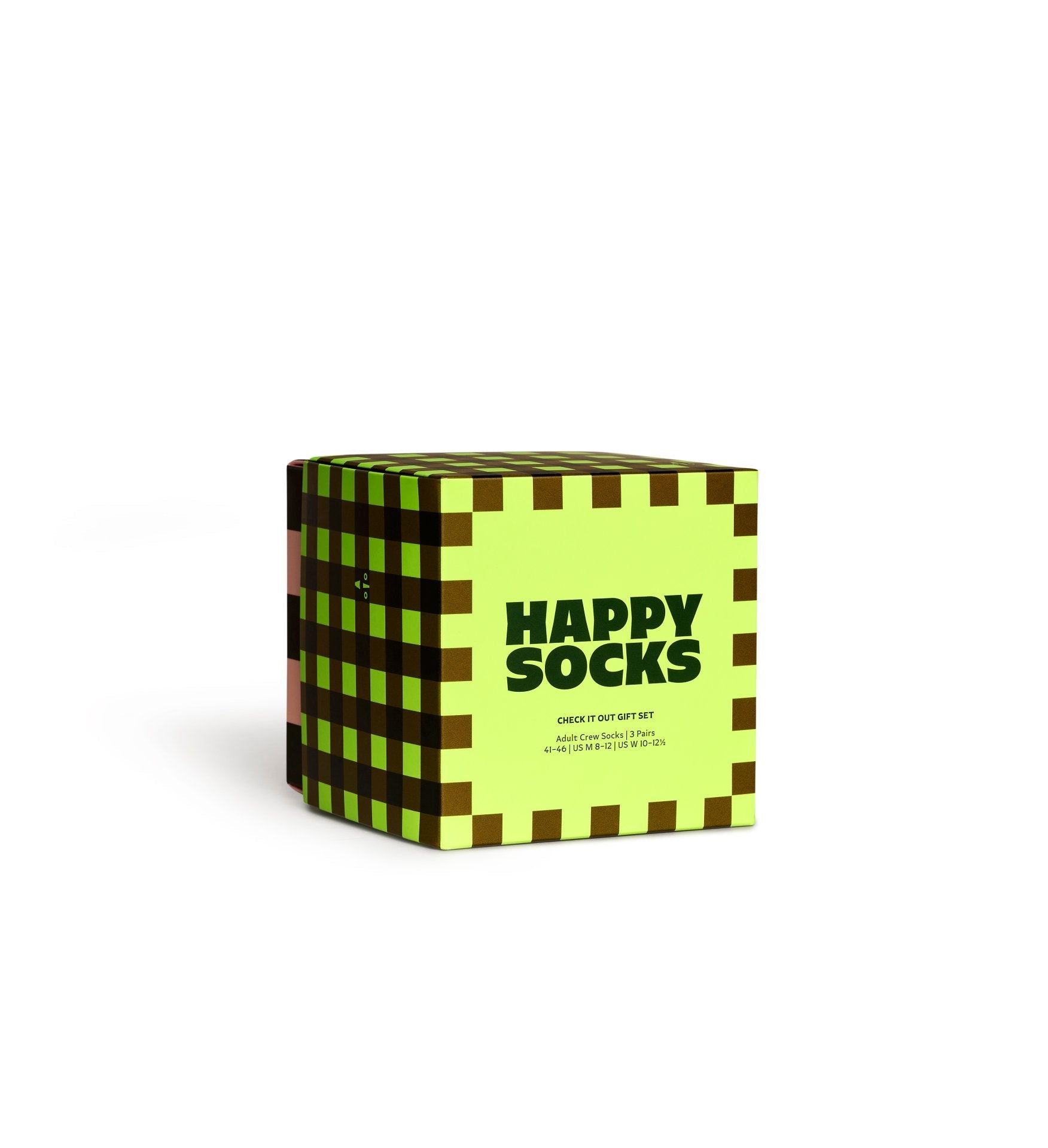 Happy Socks 3-Pack Check It Out Socks Gift Set