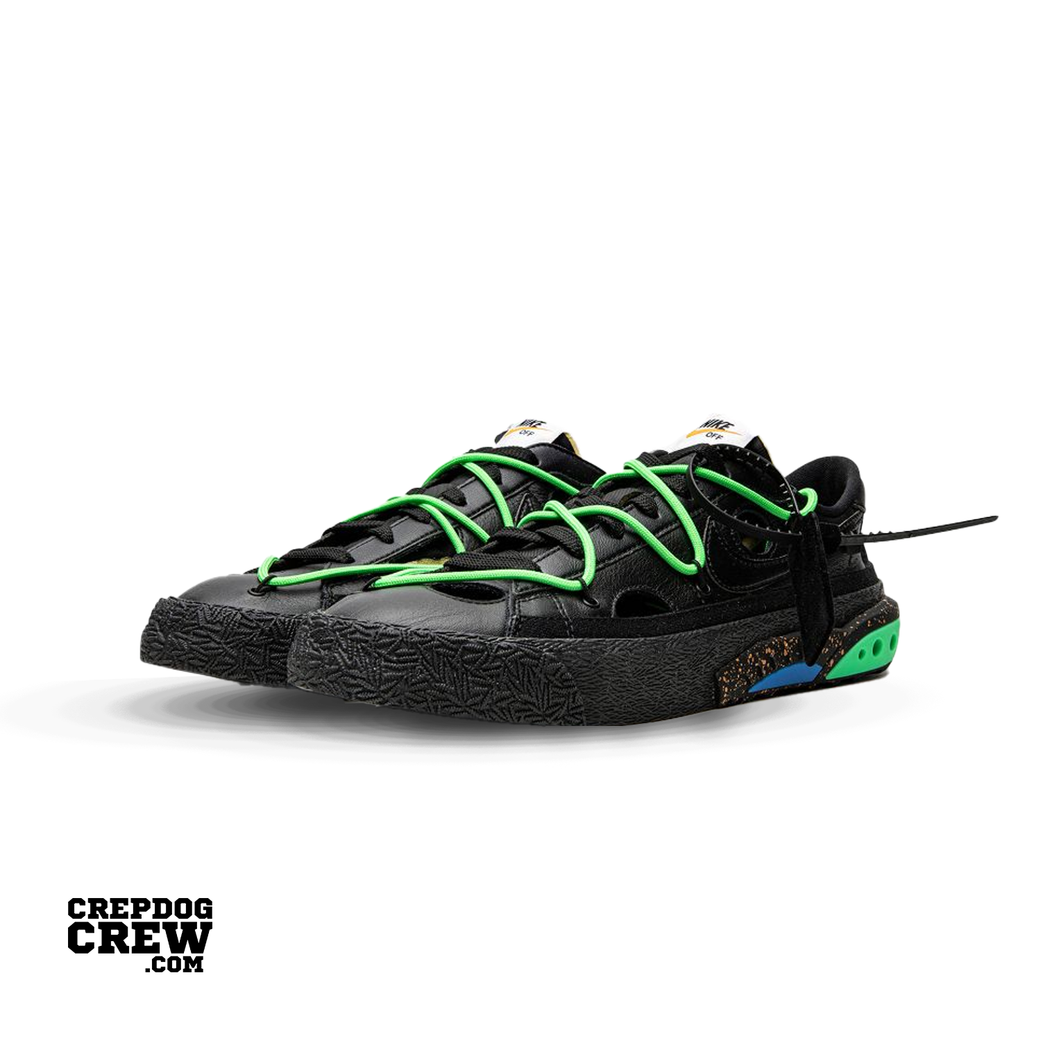 Nike Blazer Low Off-White Black Electro Green