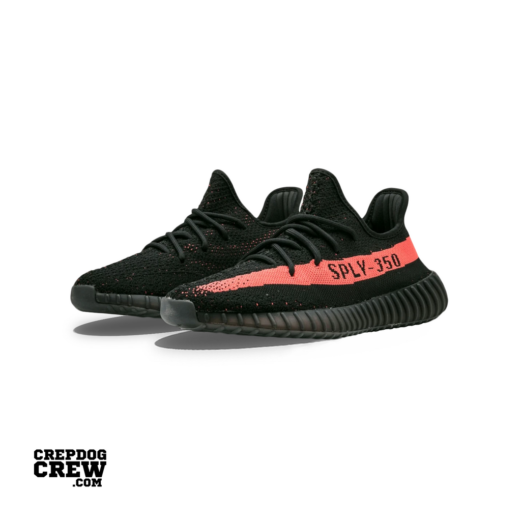 adidas Boost 350 V2 Core Black Red