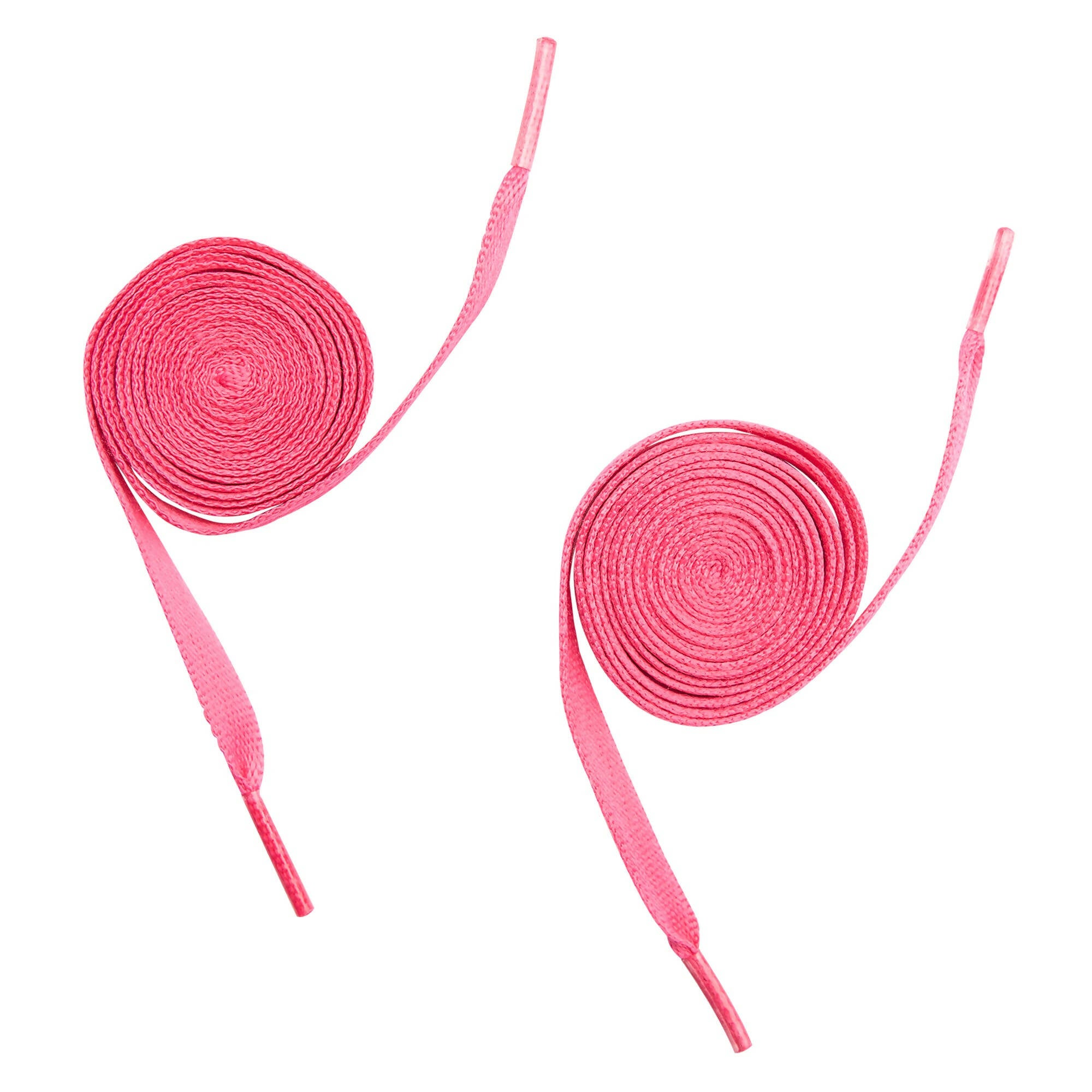 Flat Laces Pack of 5 ( UNC, Soft Pink,Peach,Punch pink, n.orange)