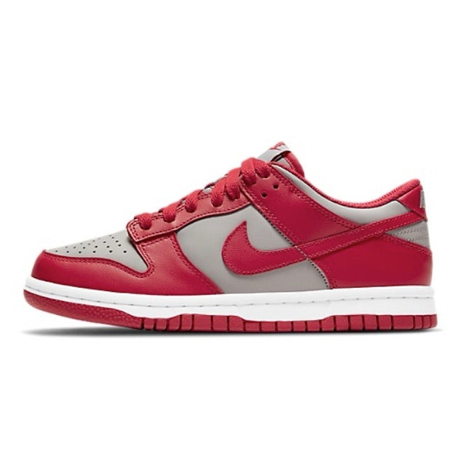 Nike Dunk Low Retro Medium Grey Varsity Red UNLV display picture 1