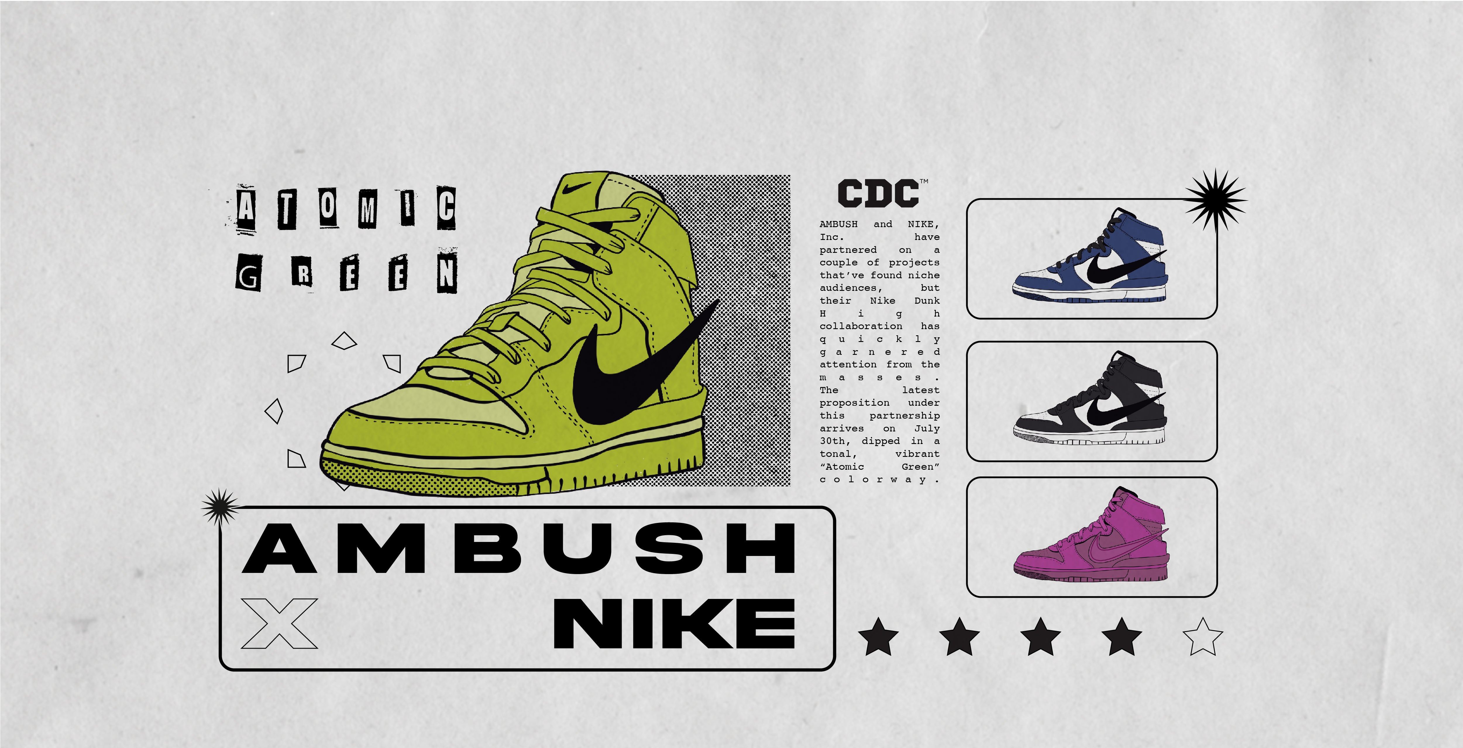 Nike Dunk High x Ambush