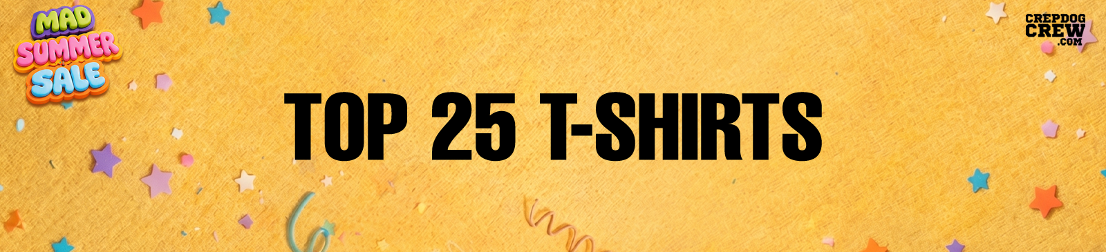 TOP 25 T-SHIRTS