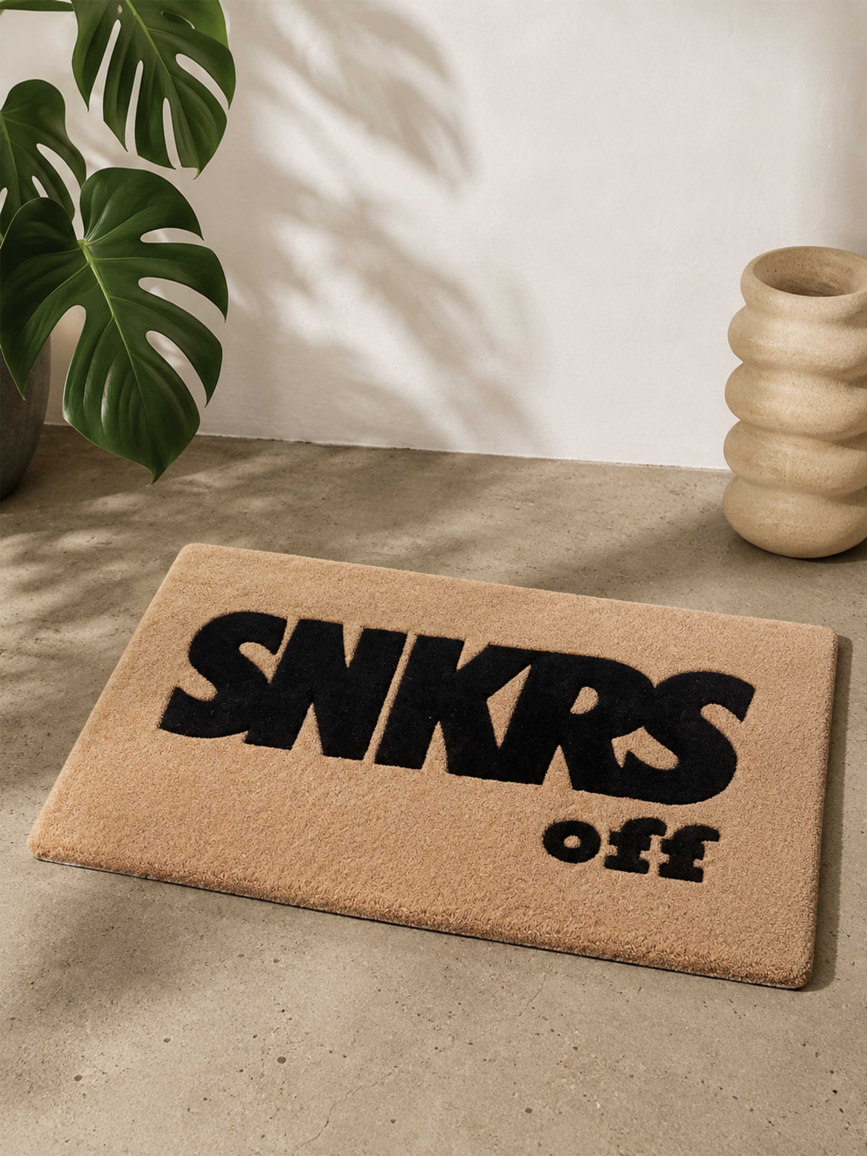 Sneakers Off Hand Tufted Rug