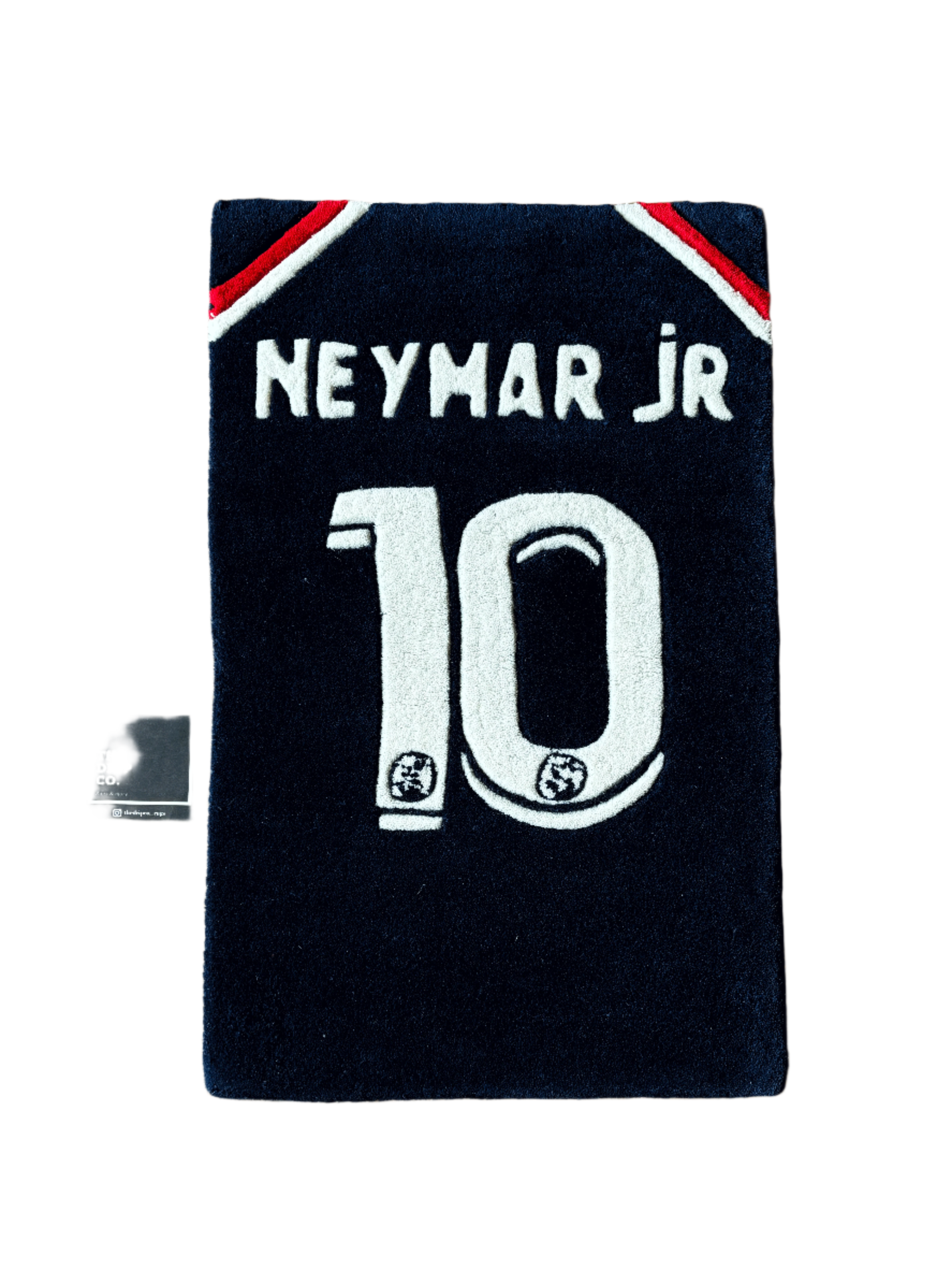 Neymar Jr PSG jersey Rug