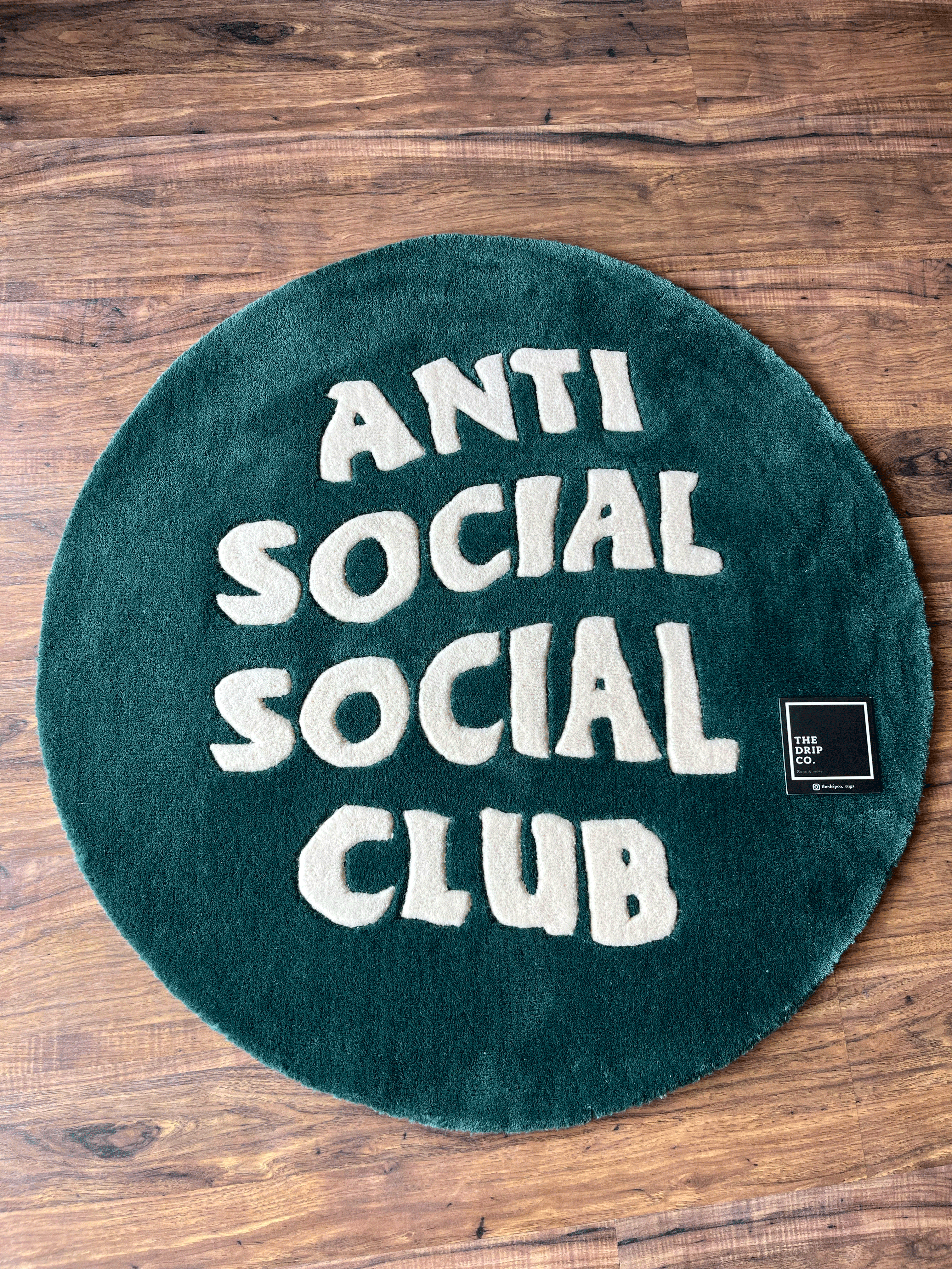 Anti-Social Social Club Hand Tufted Rug by The Drip Co.