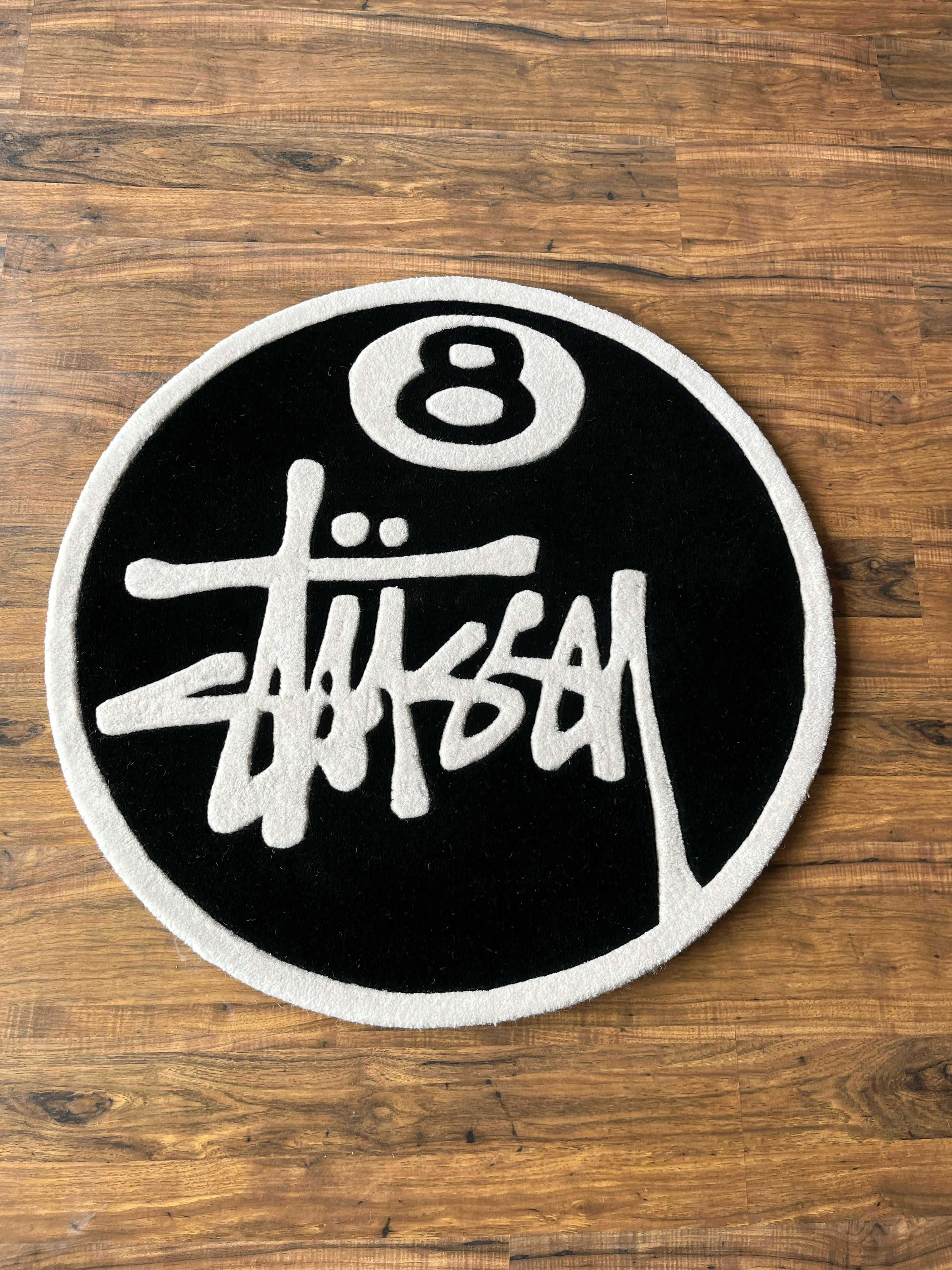 8 Ball Stussy Hand Tufted Rug by The Drip Co.