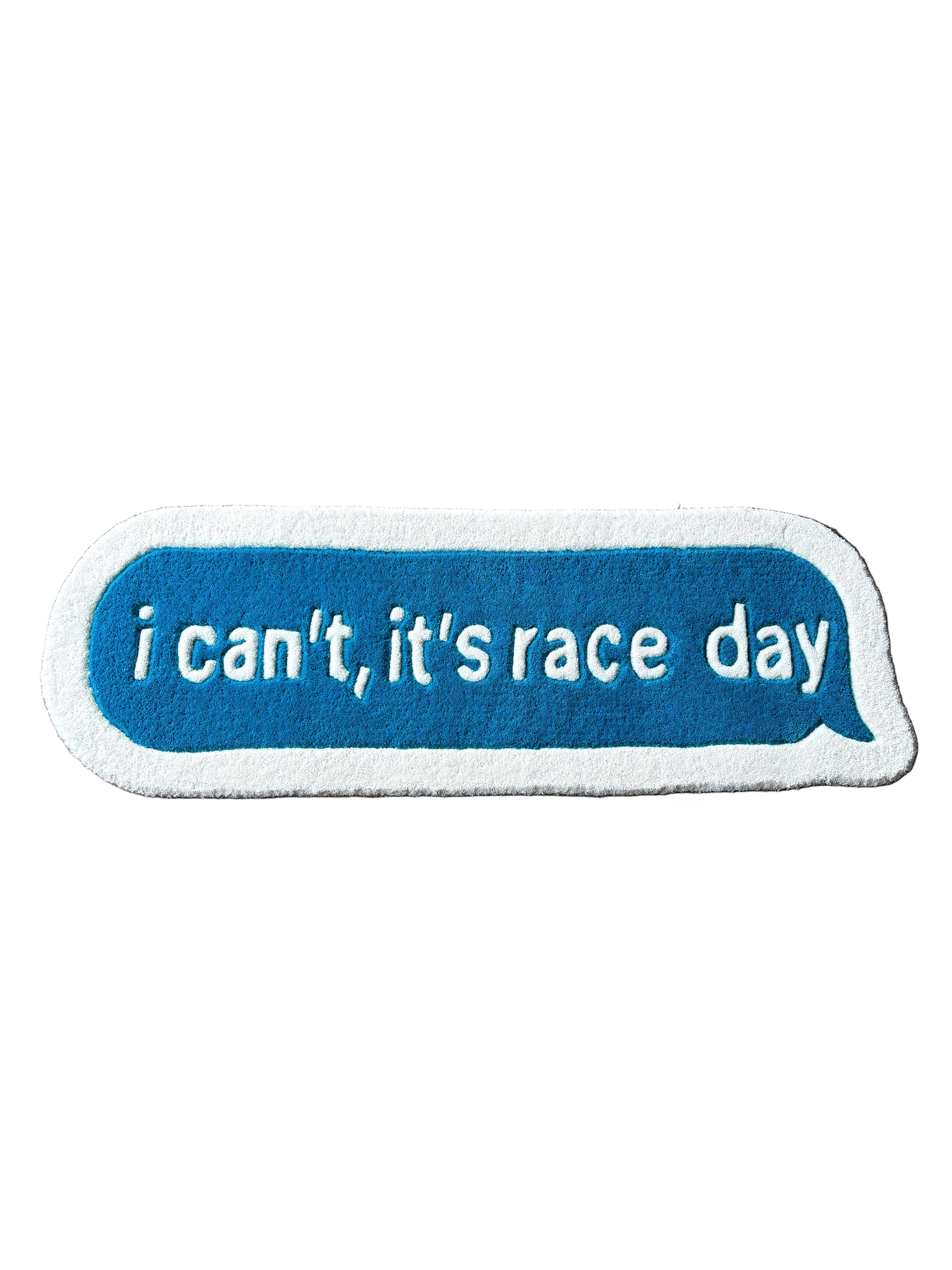 Its Race day F1 Hand tufted Custom Rug
