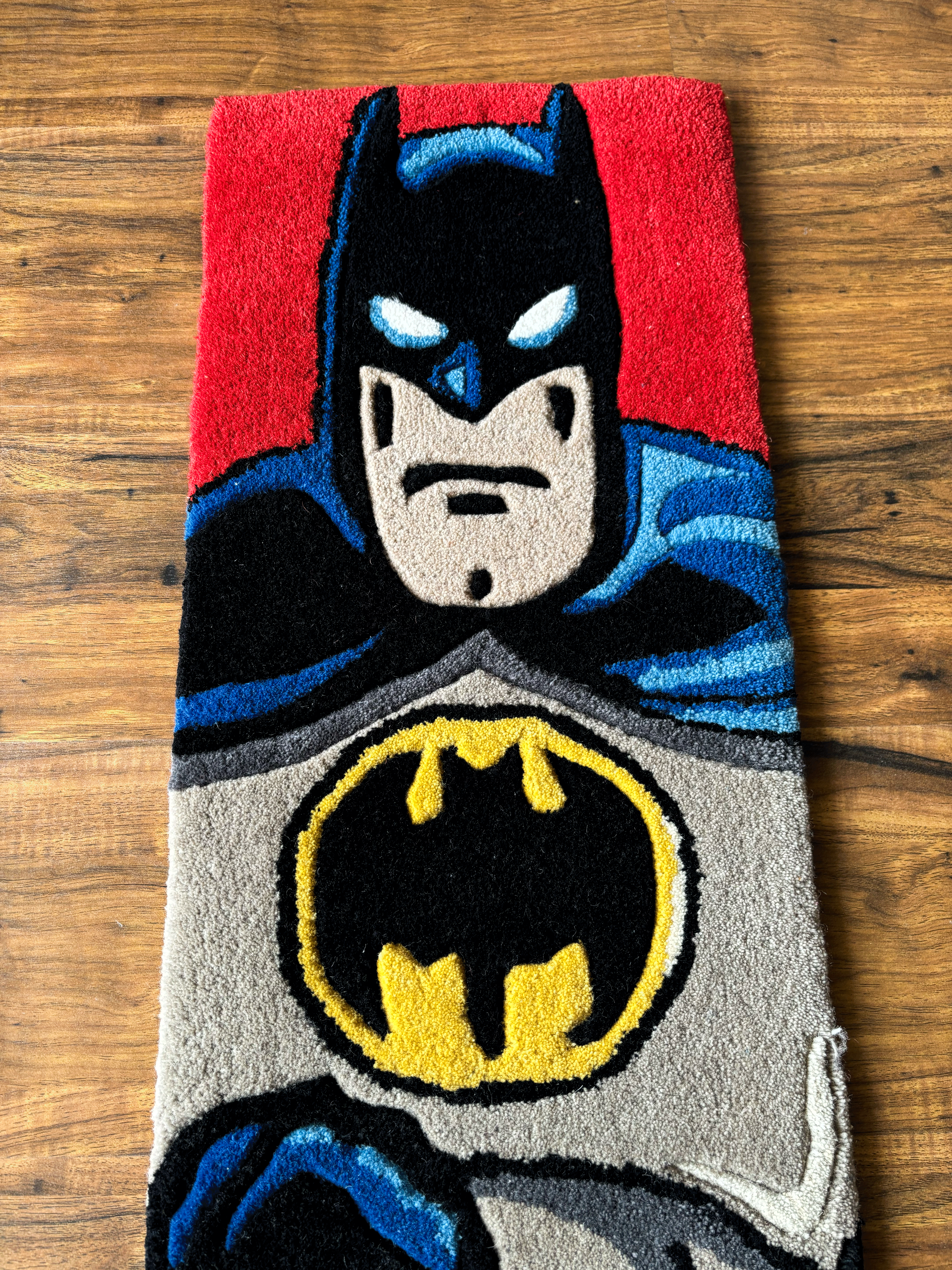 90's Batman Hand Tufted Rug by The Drip Co.