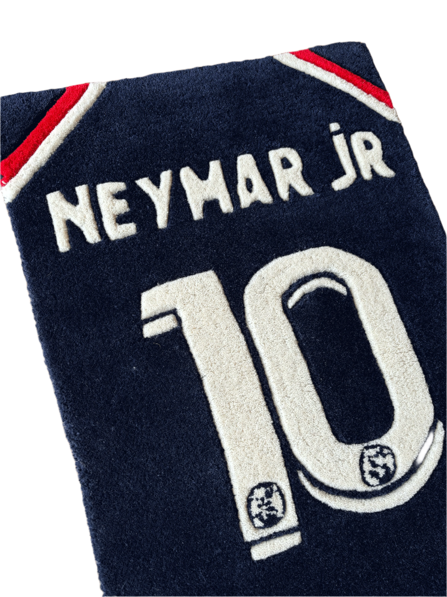 Neymar Jr PSG jersey Rug