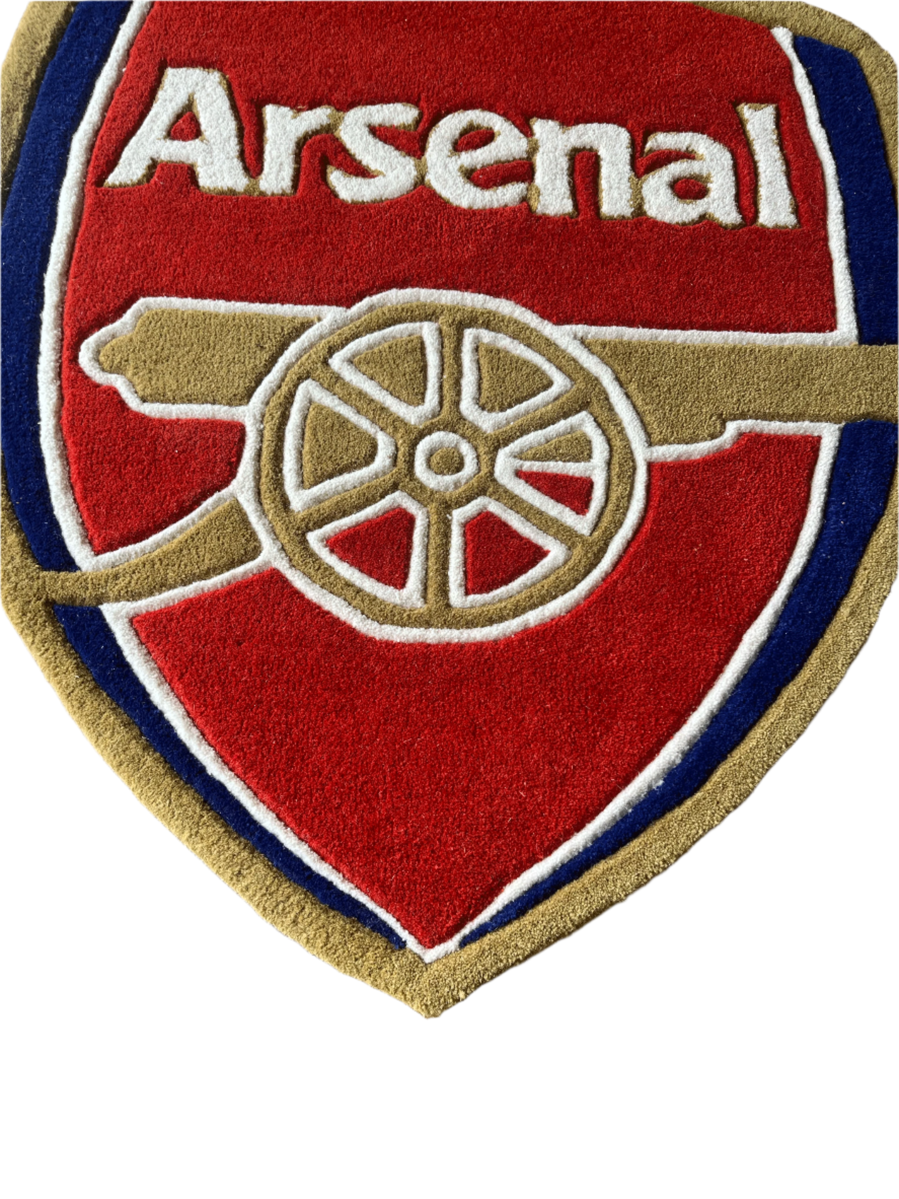 Arsenal Football Club Hand Tufted Rug by The Drip Co.