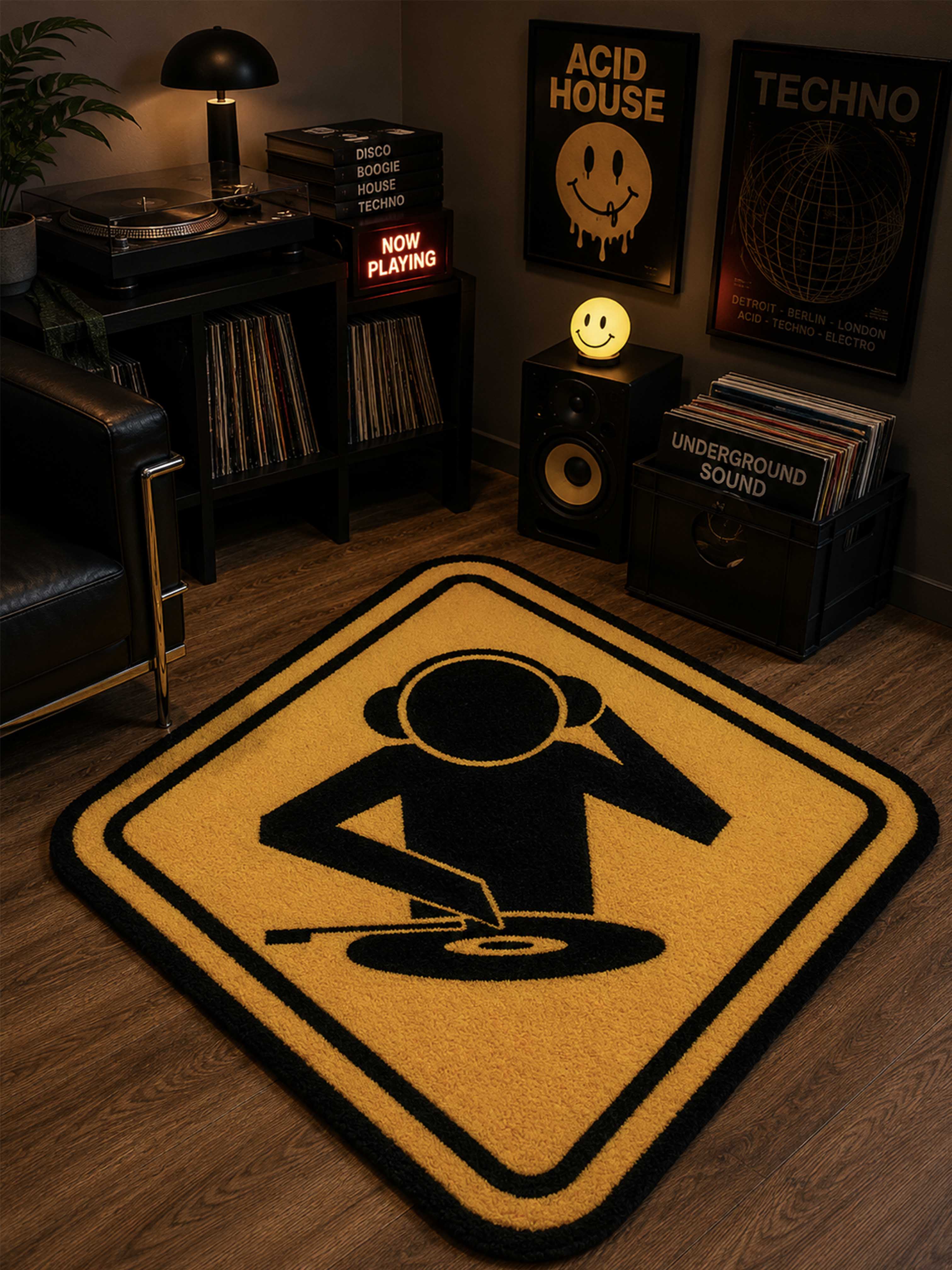 DJ Takeover Hand Tufted Rug