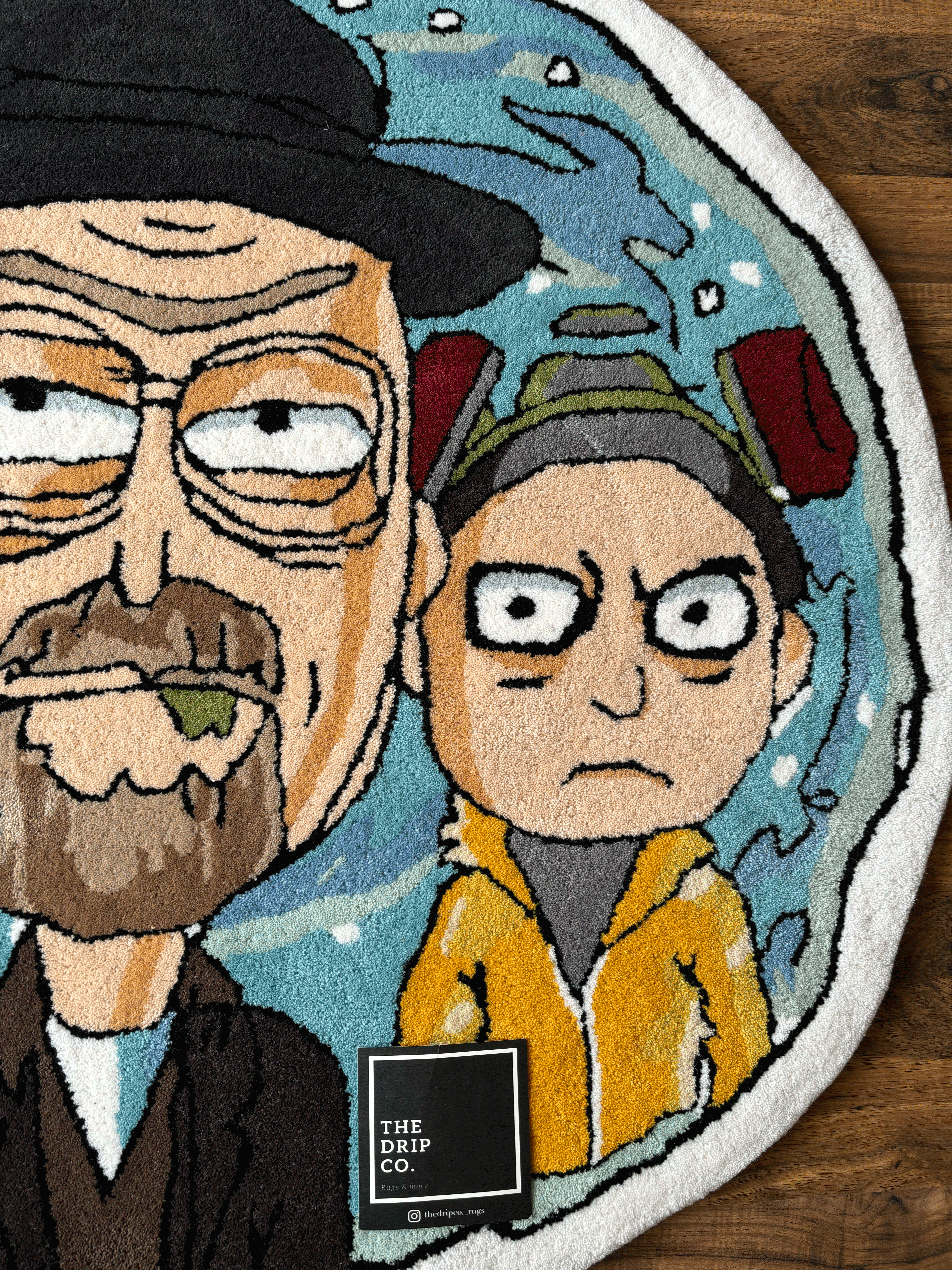 Rick & Morty X Breaking Bad Hand Tufted Rug