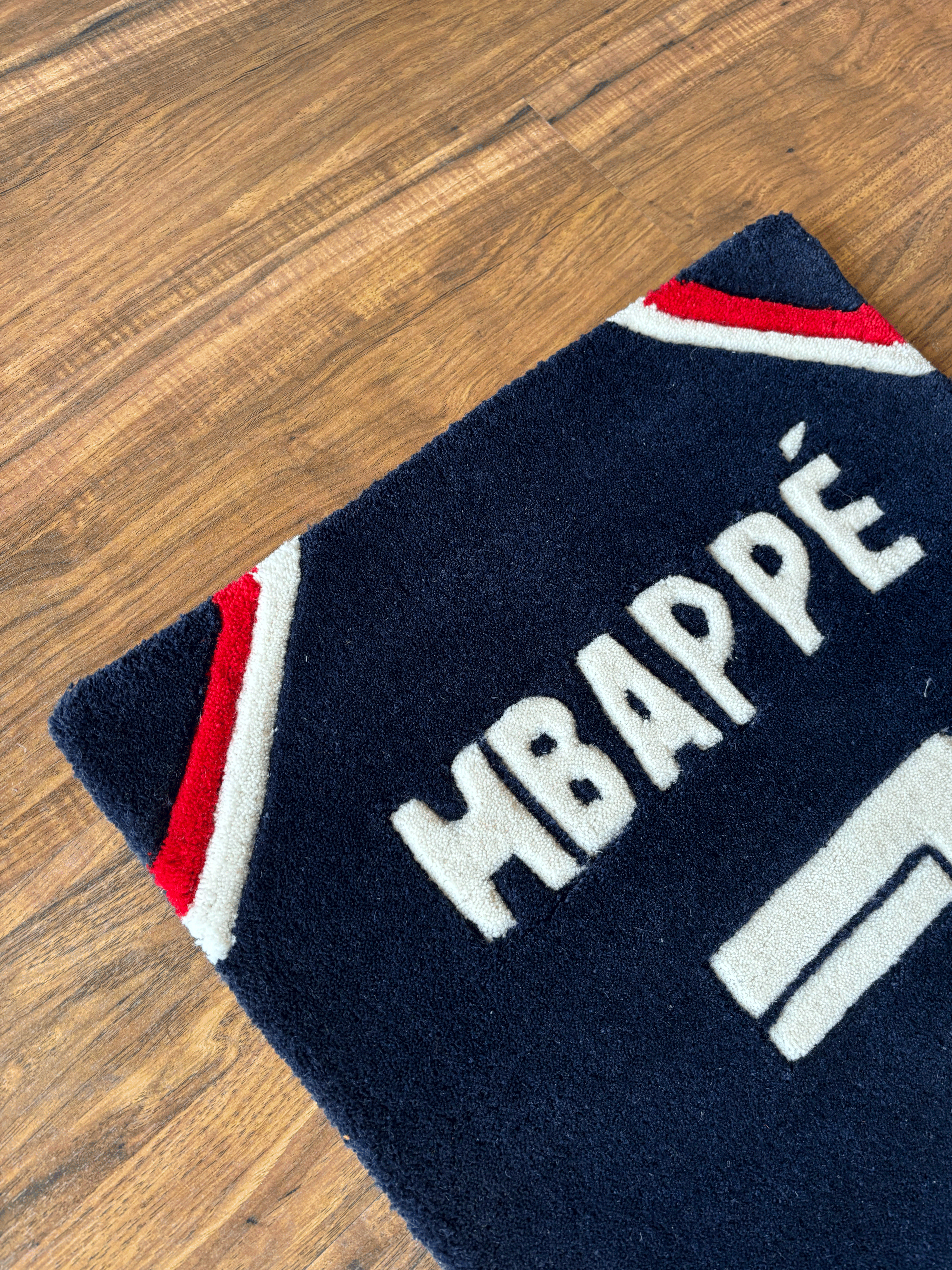 Mbappé PSG jersey Rug