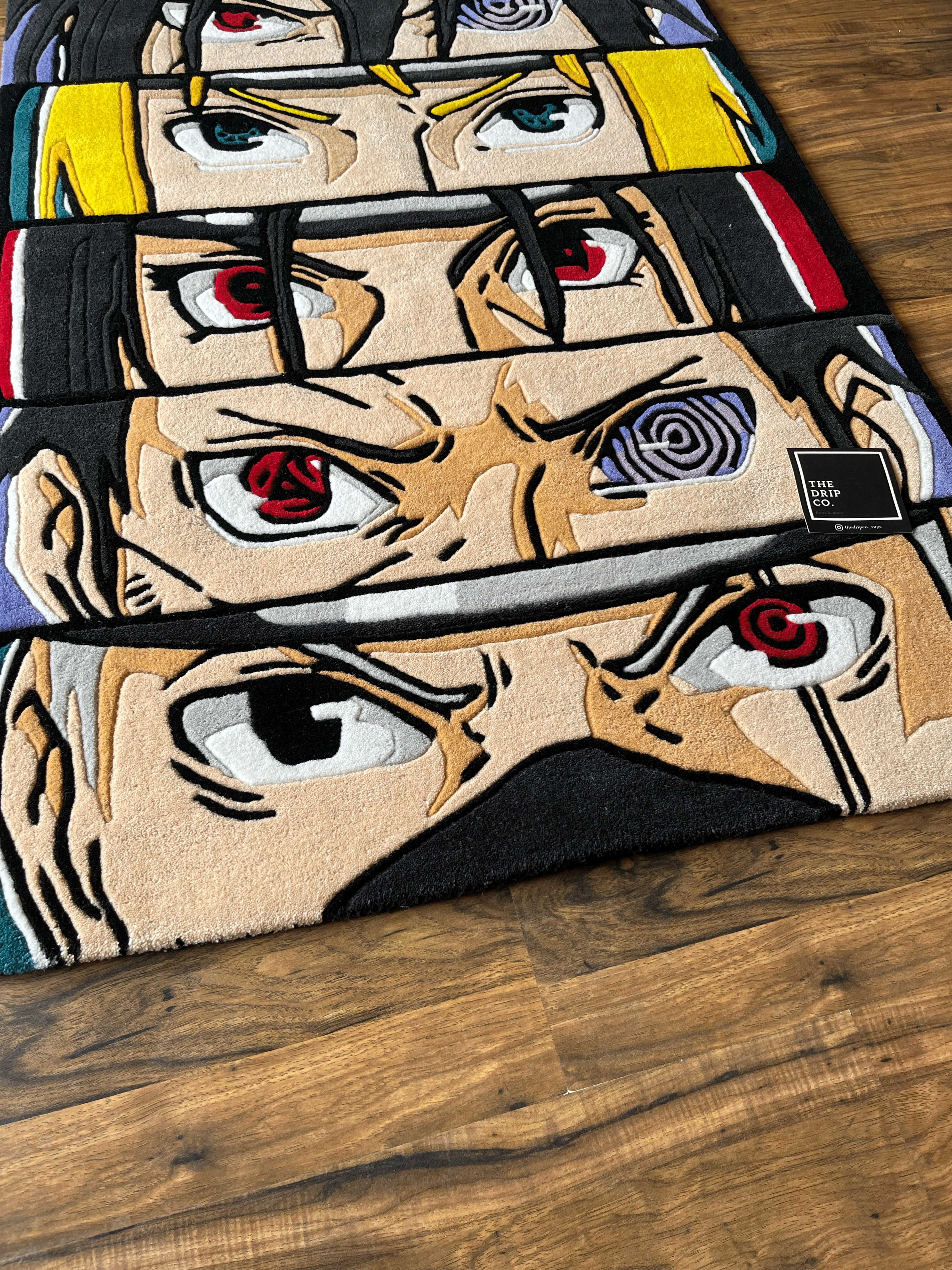 Legendary Eyes Rug - Naruto - Hand Tufted Rug