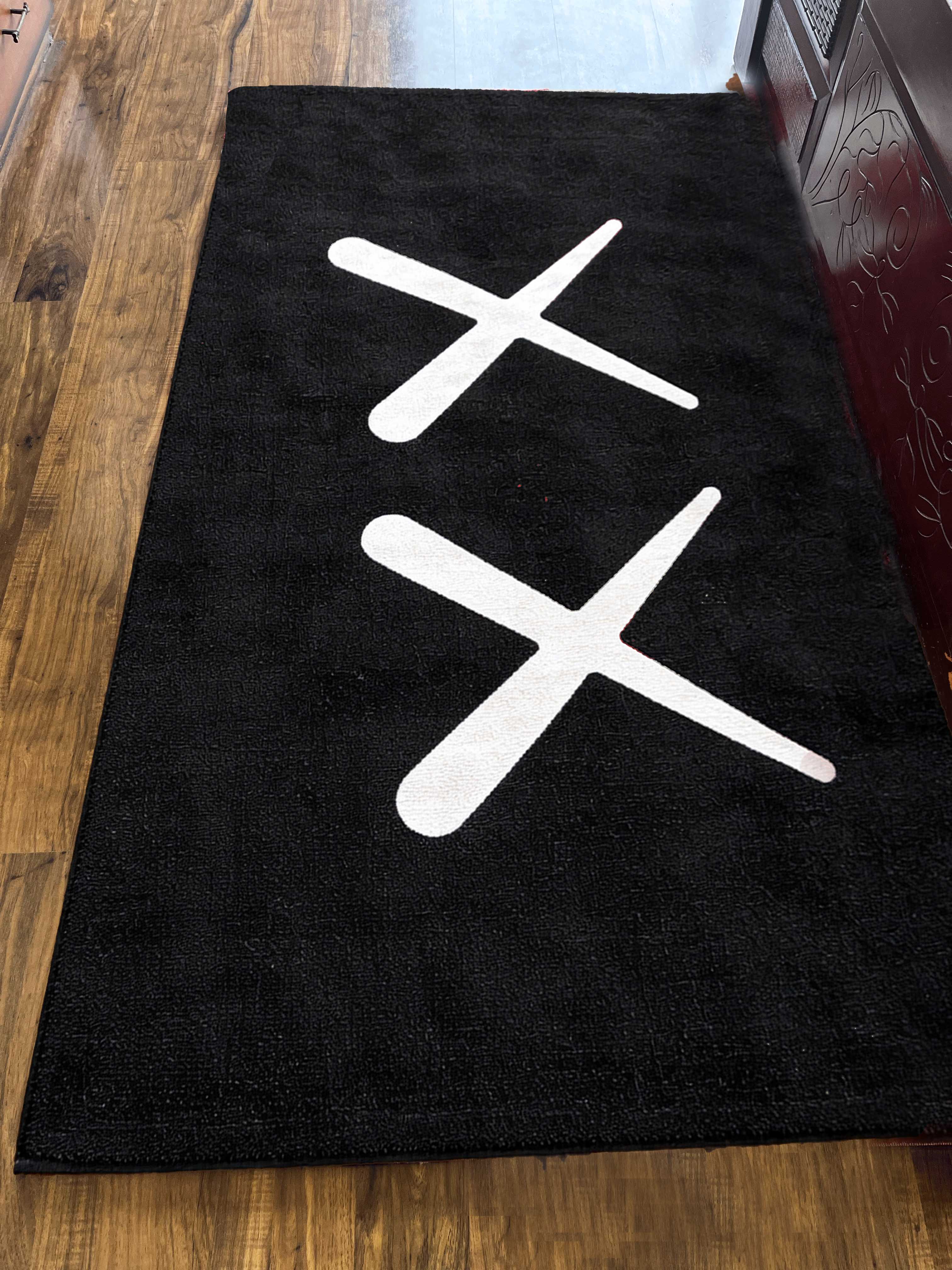 X & X  Machine Made Custom Rug