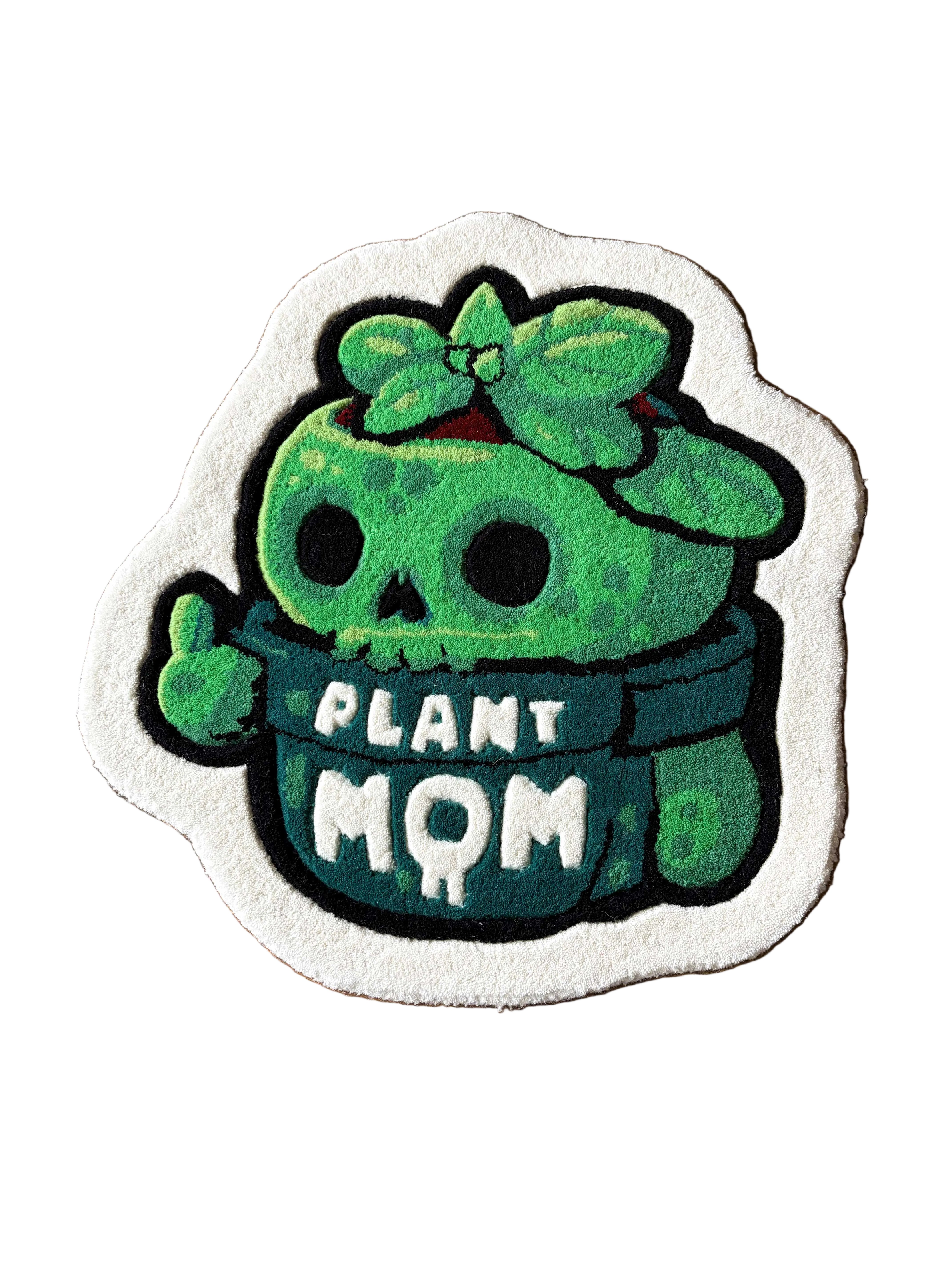 Plant Mom Hand tufted Custom Rug